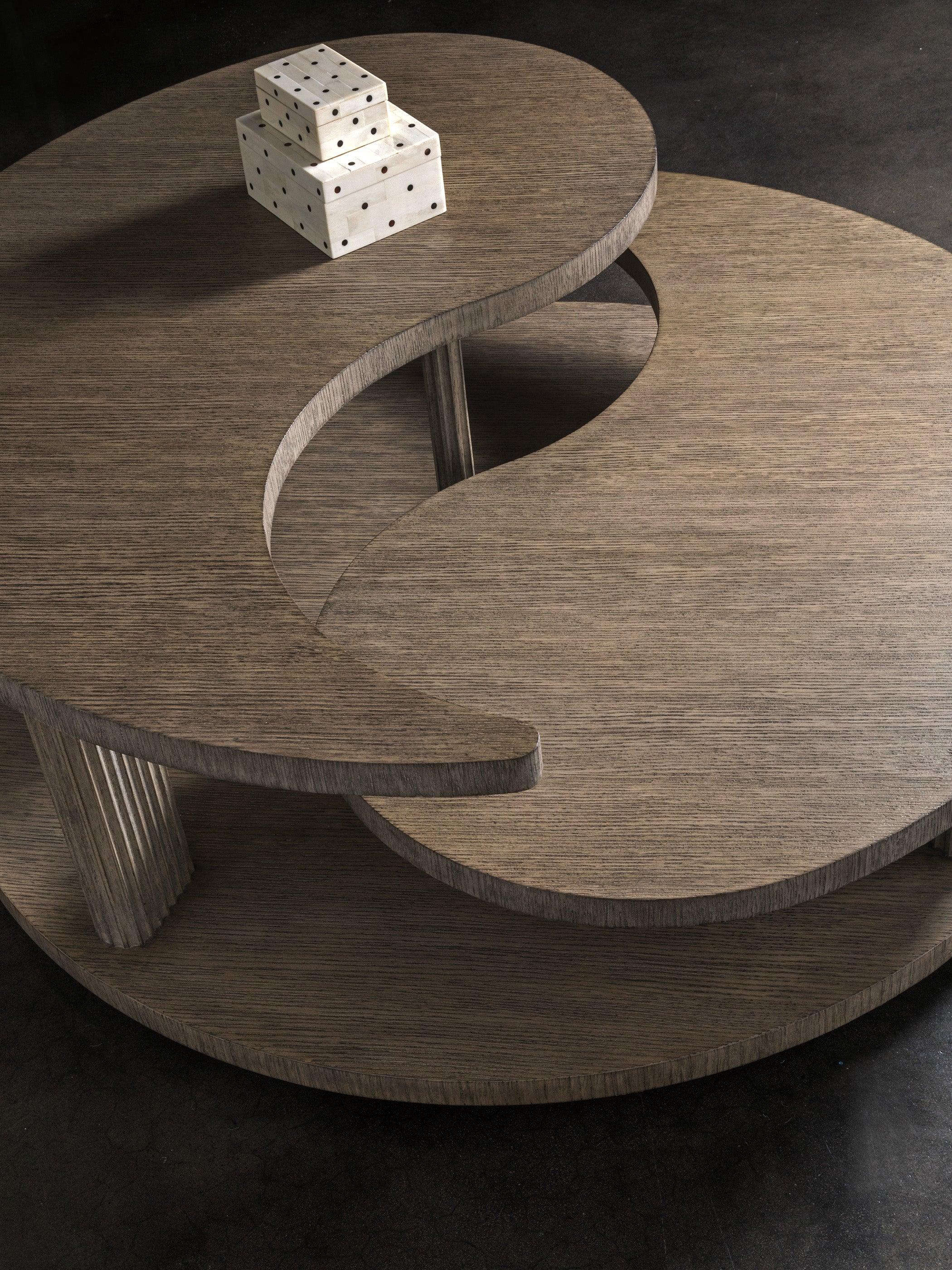 Signature Designs Yin Yang Round Cocktail Table - Frankwebs