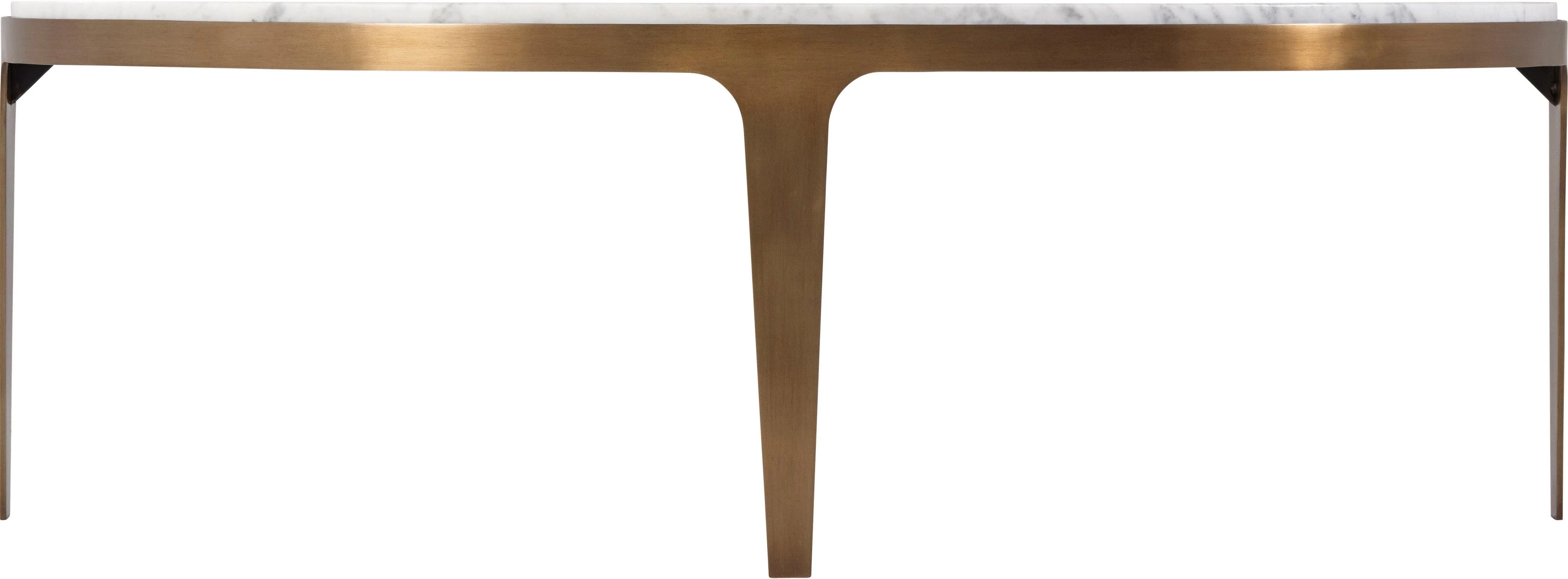 Gennaro Oval Marble Cocktail Table - Frankwebs