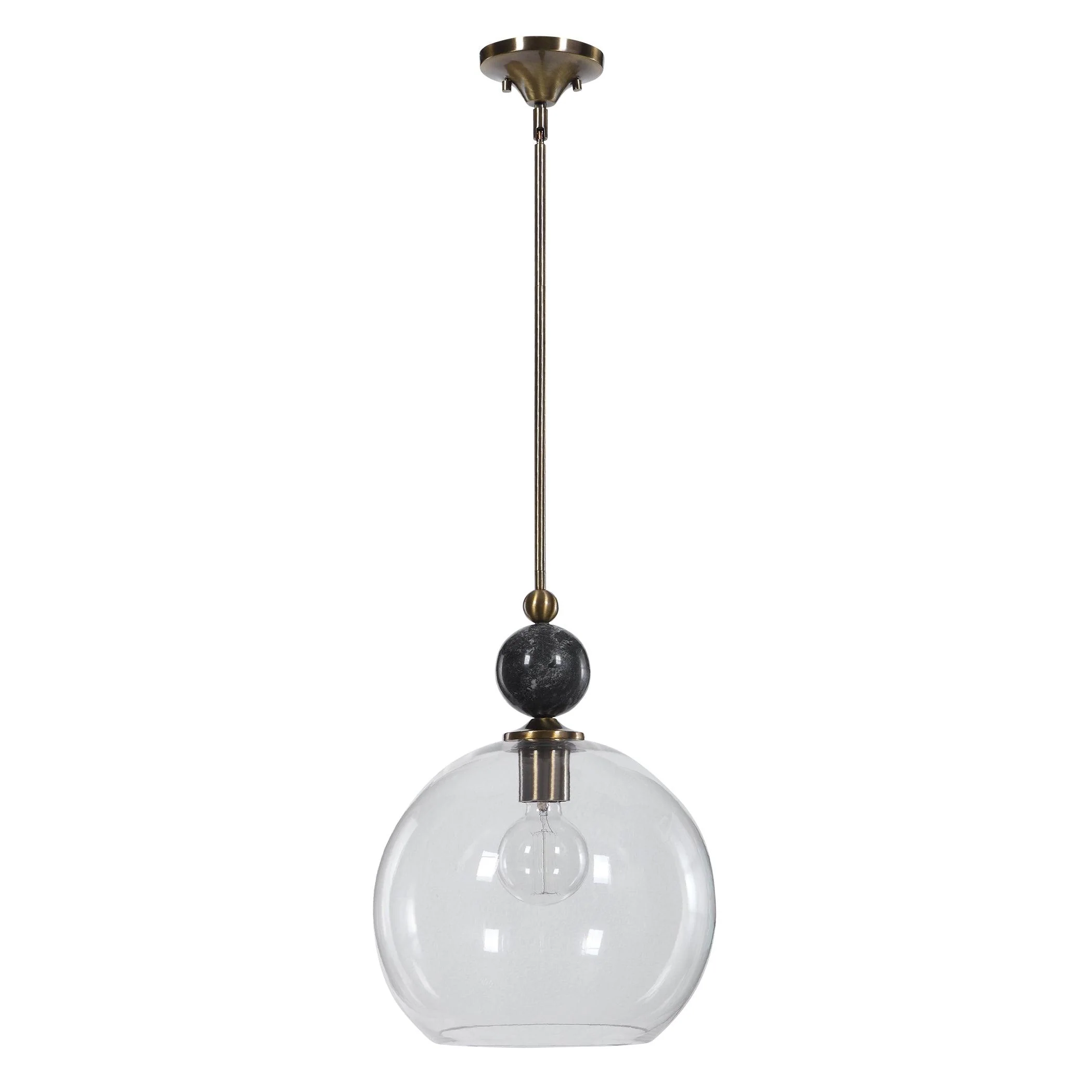 MENDOTA 1 LIGHT GLASS PENDANT - Frankwebs