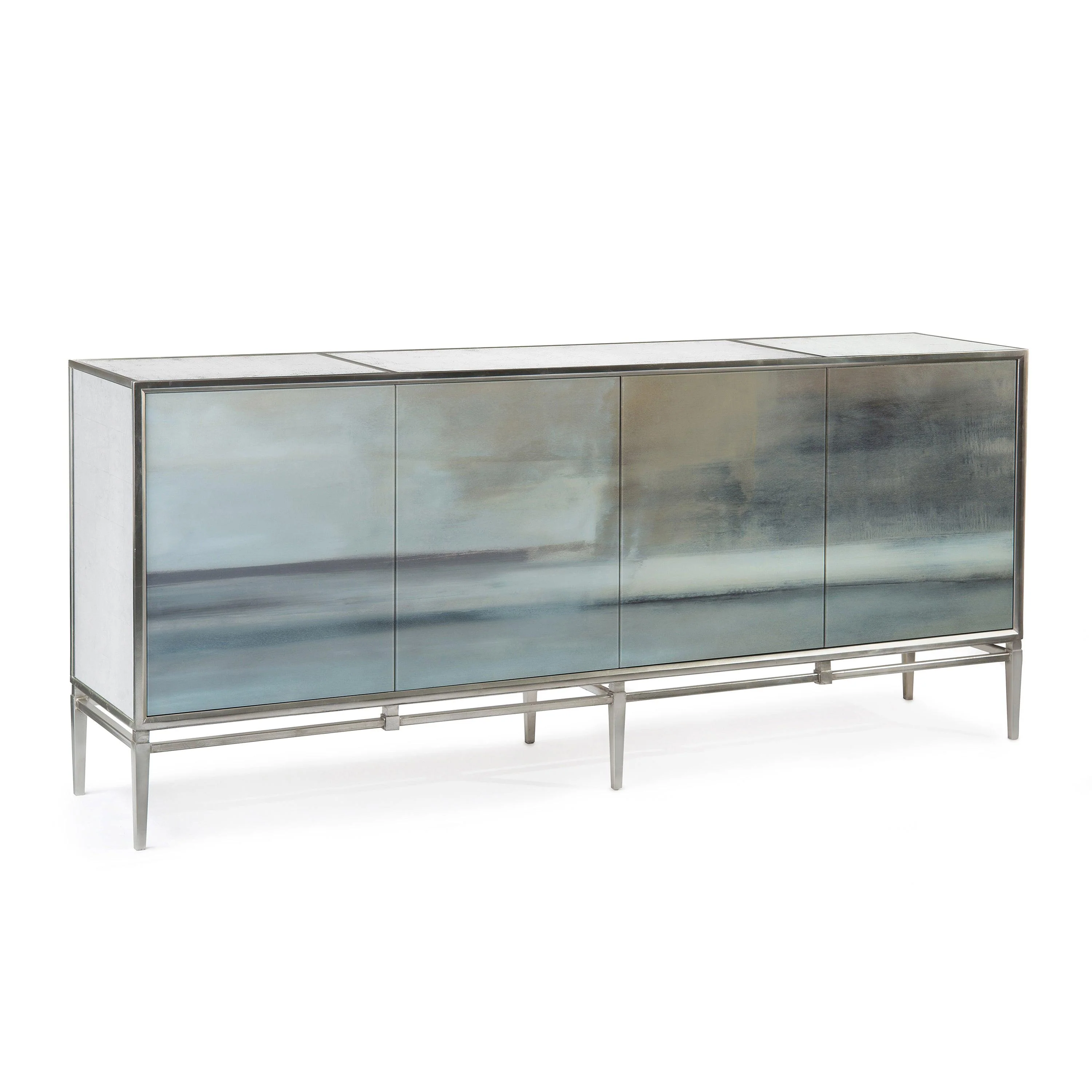 Carol Benson-Cobb's Slated Four-Door Credenza - Frankwebs