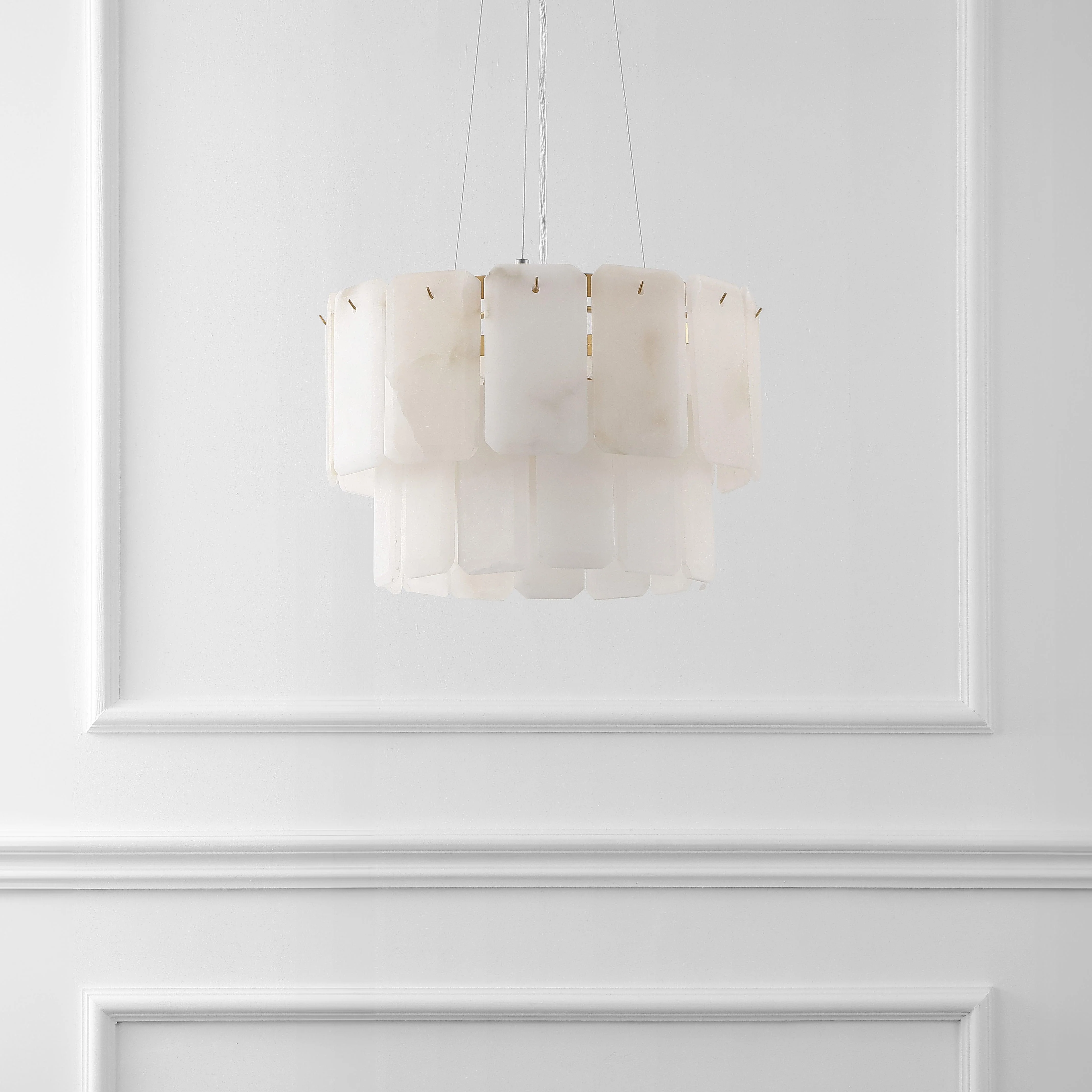 FERNANDEZ MARBLE 2 TIER CHANDELIER - Frankwebs
