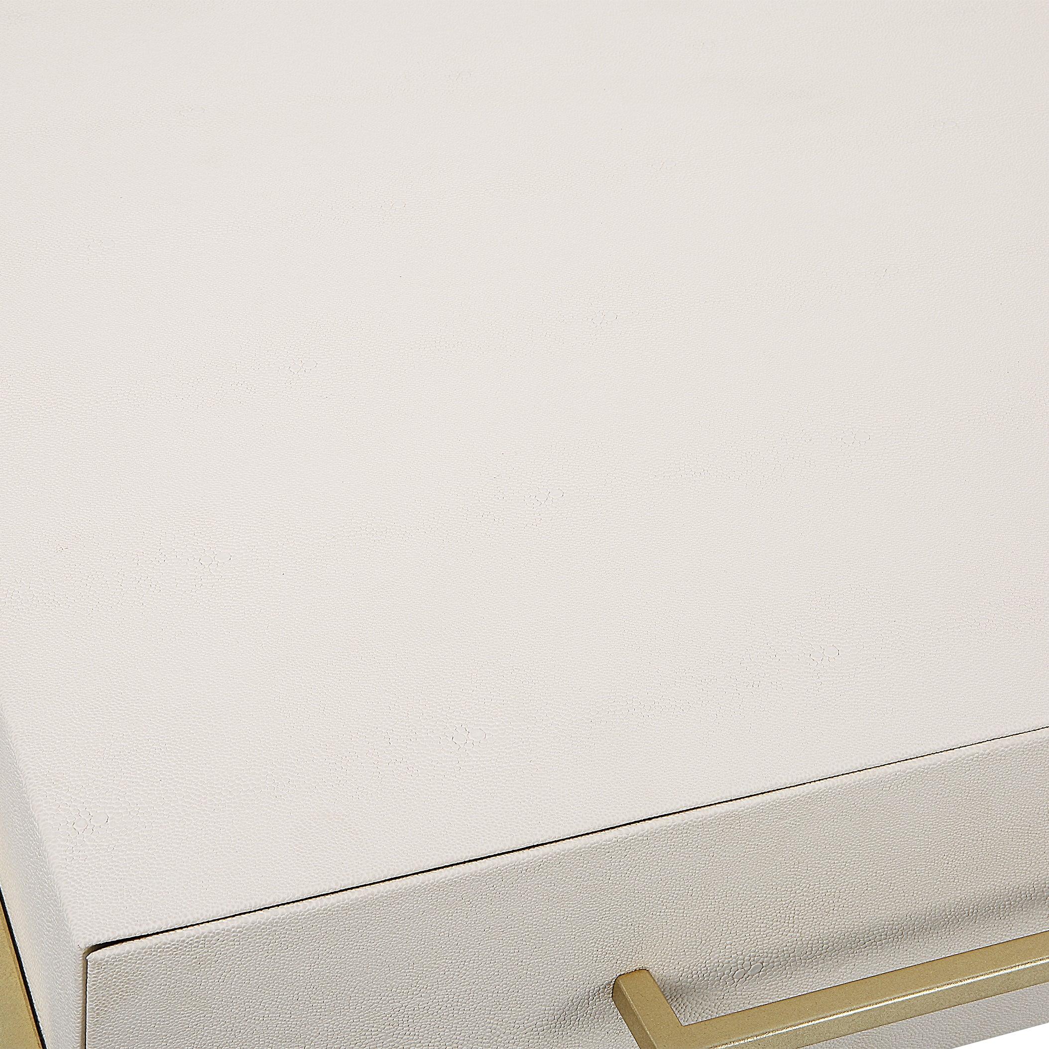 Jewel Modern White Desk - Frankwebs