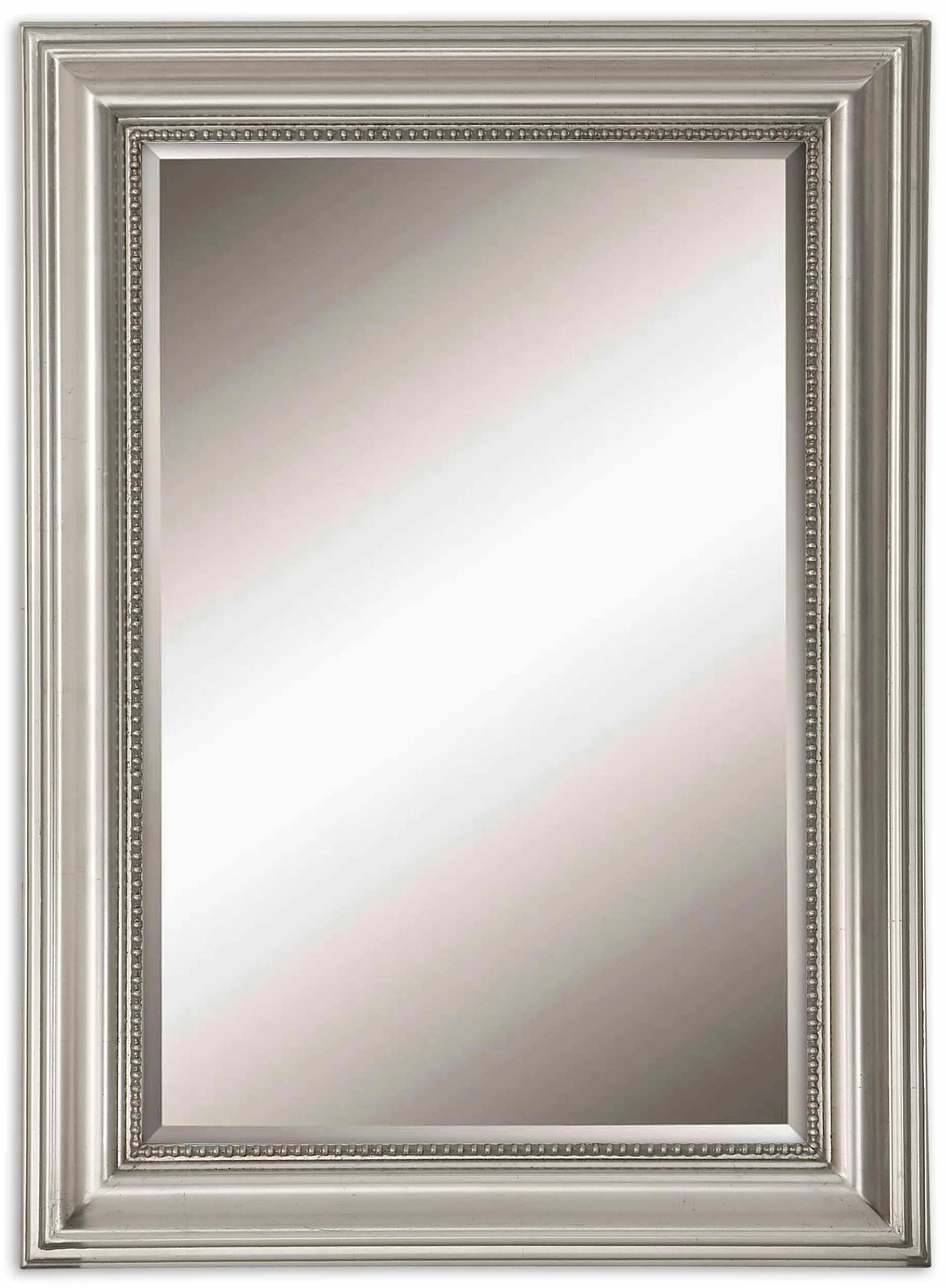 STUART SILVER BEADED MIRROR - Frankwebs