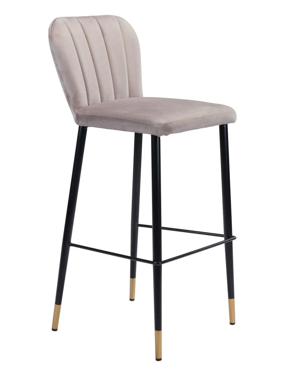 Manchester Bar Chair (Set of 2) Gray - Frankwebs