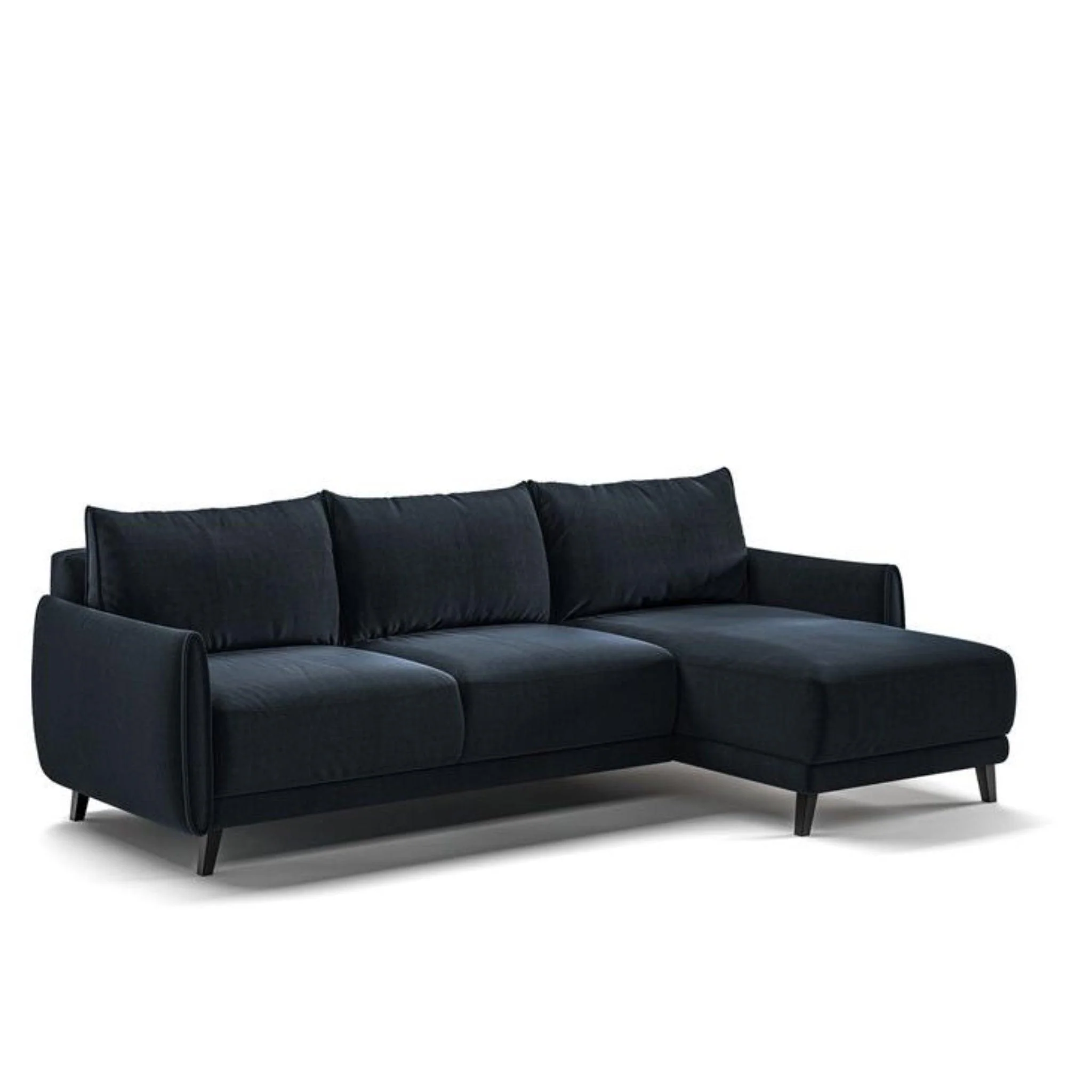 Dolphin Full XL Sleeper Sectional (Reversible Chaise) - Frankwebs