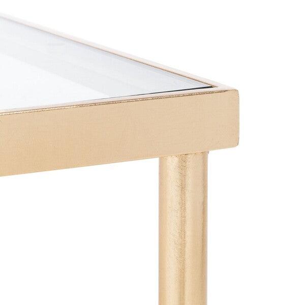 DEVI GOLD LEAF COFFEE TABLE - Frankwebs