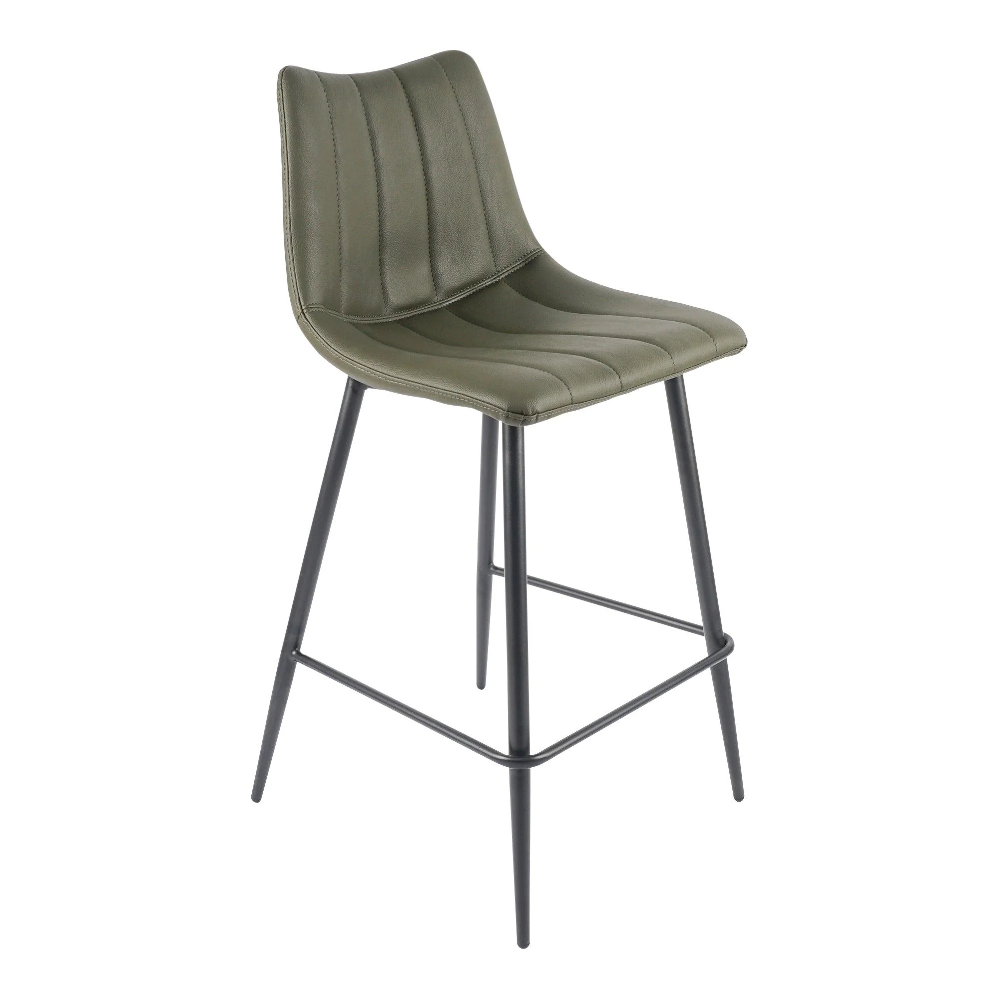 Alibi Counter Stool Dark Green - Set Of Two - Frankwebs