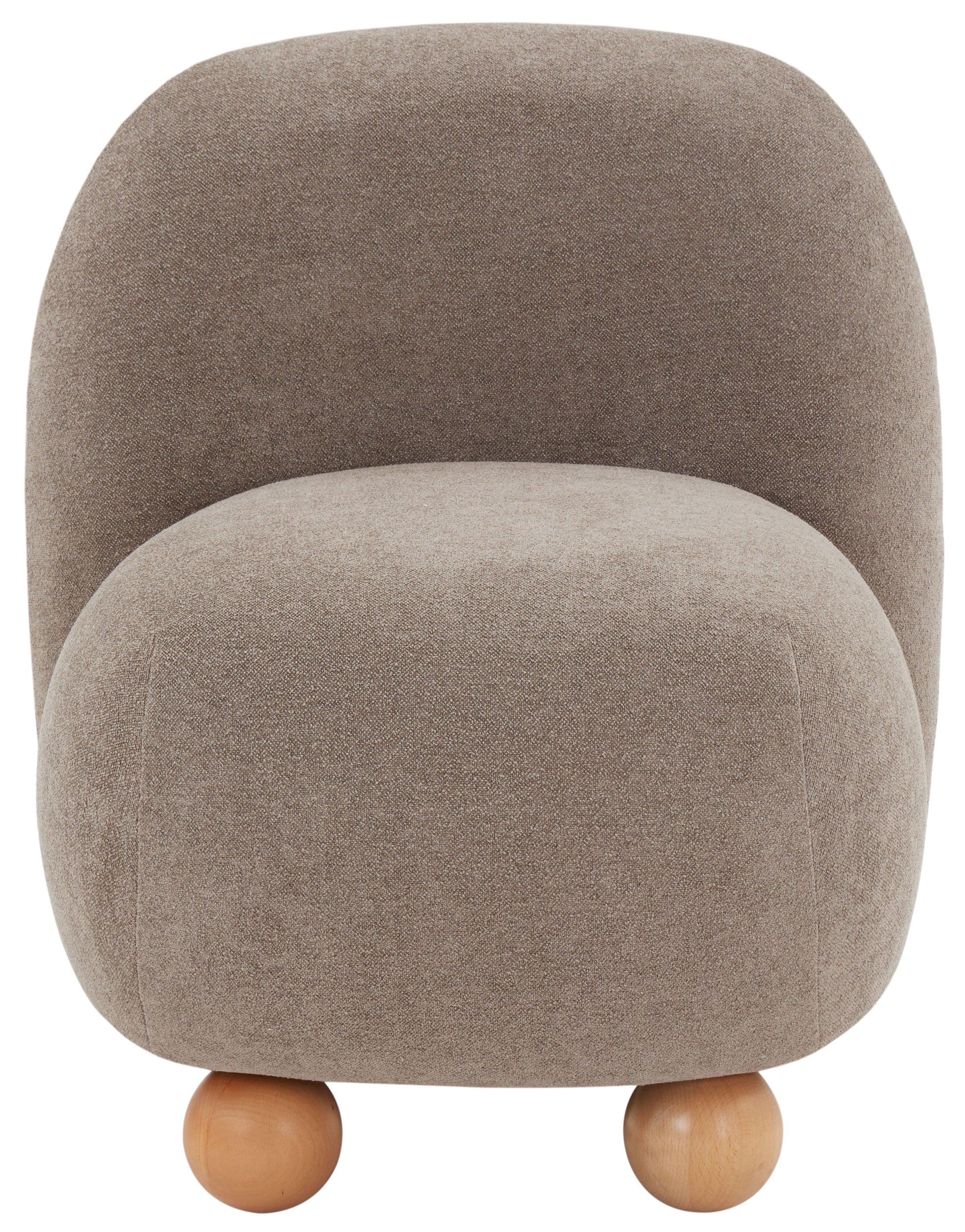 Kalia Boucle Bun Foot Accent Chair - Frankwebs