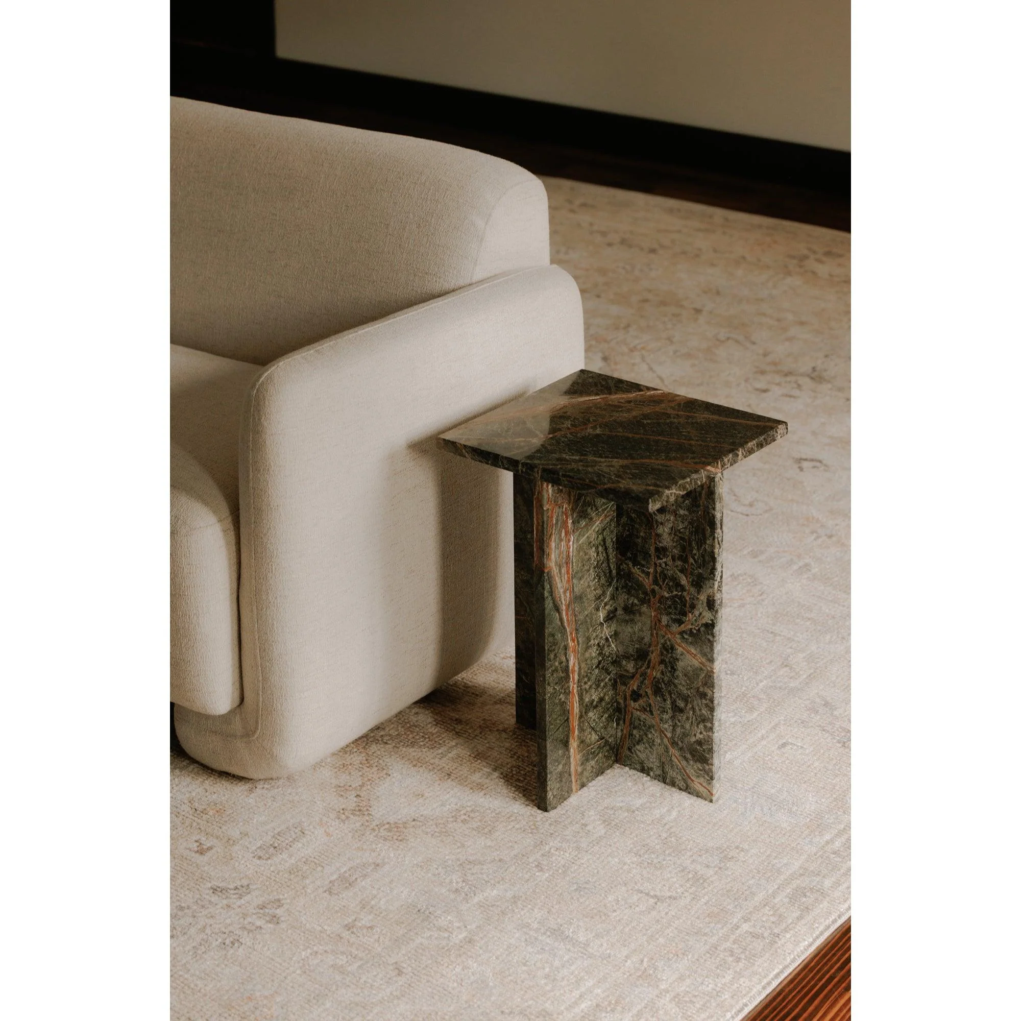 Blair Accent Table Rainforest Green Marble - Frankwebs