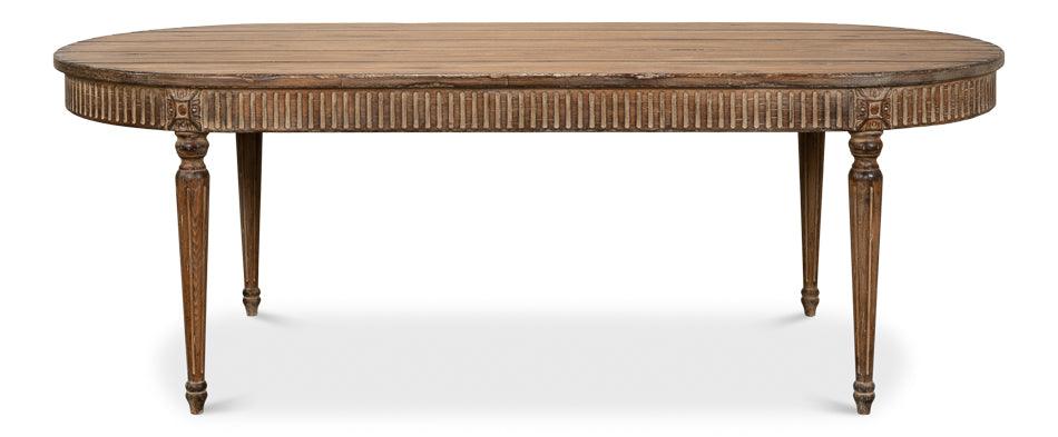 French Antique Reproduction Dining Table - Frankwebs