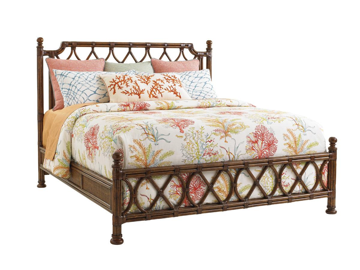 Bali Hai Island Breeze Rattan Bed - Frankwebs