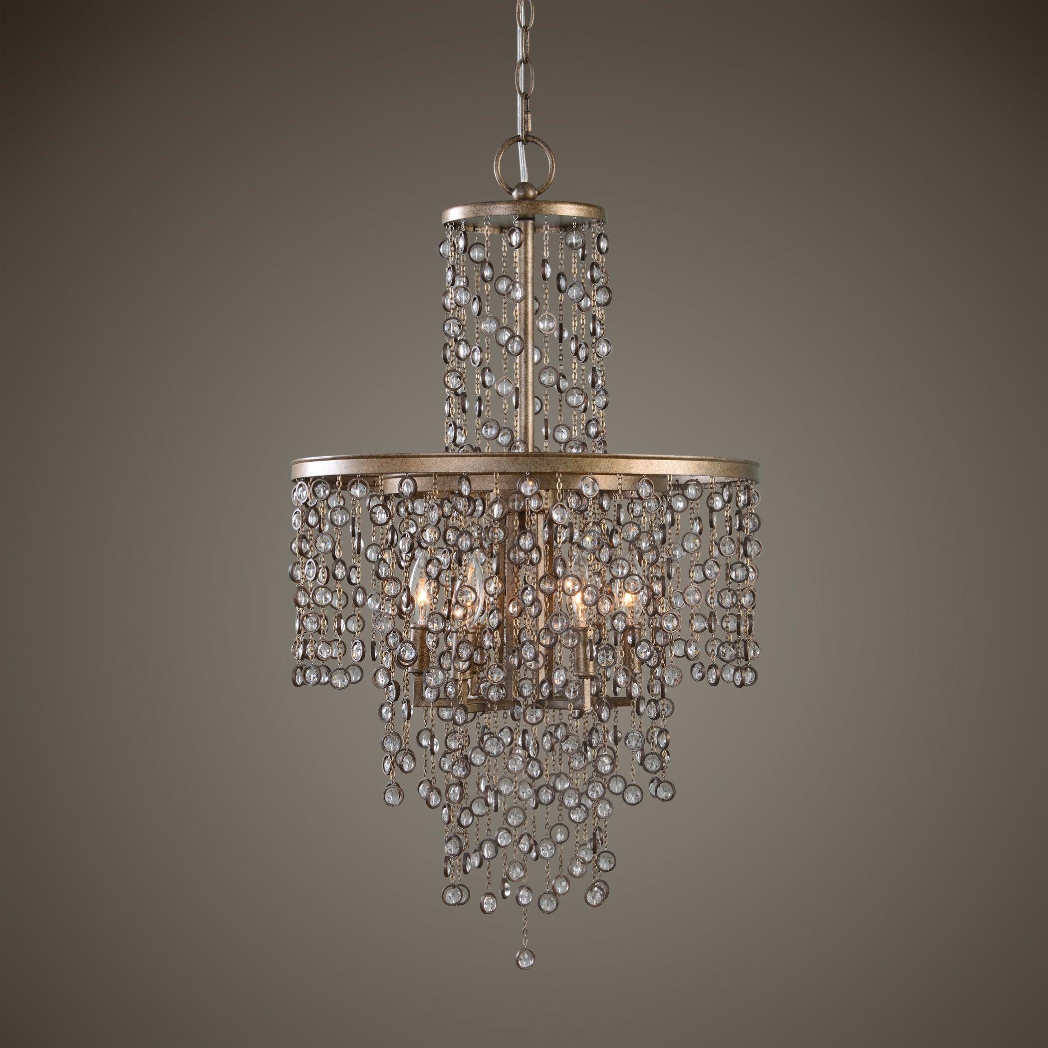 VALKA 6 LIGHT CRYSTAL CHANDELIER - Frankwebs
