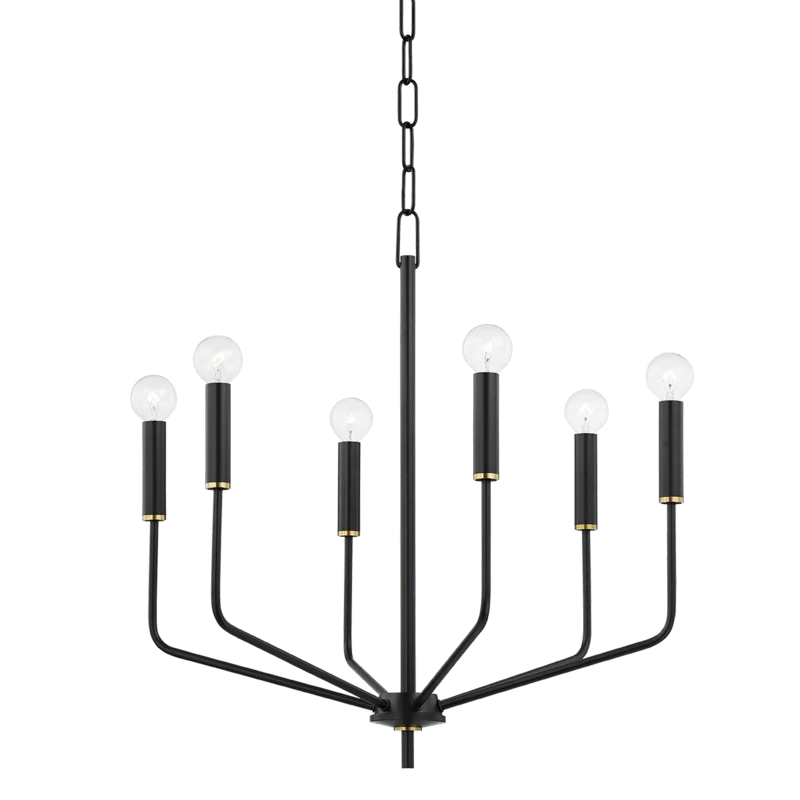 BAILEY 6 LIGHT CHANDELIER - Frankwebs