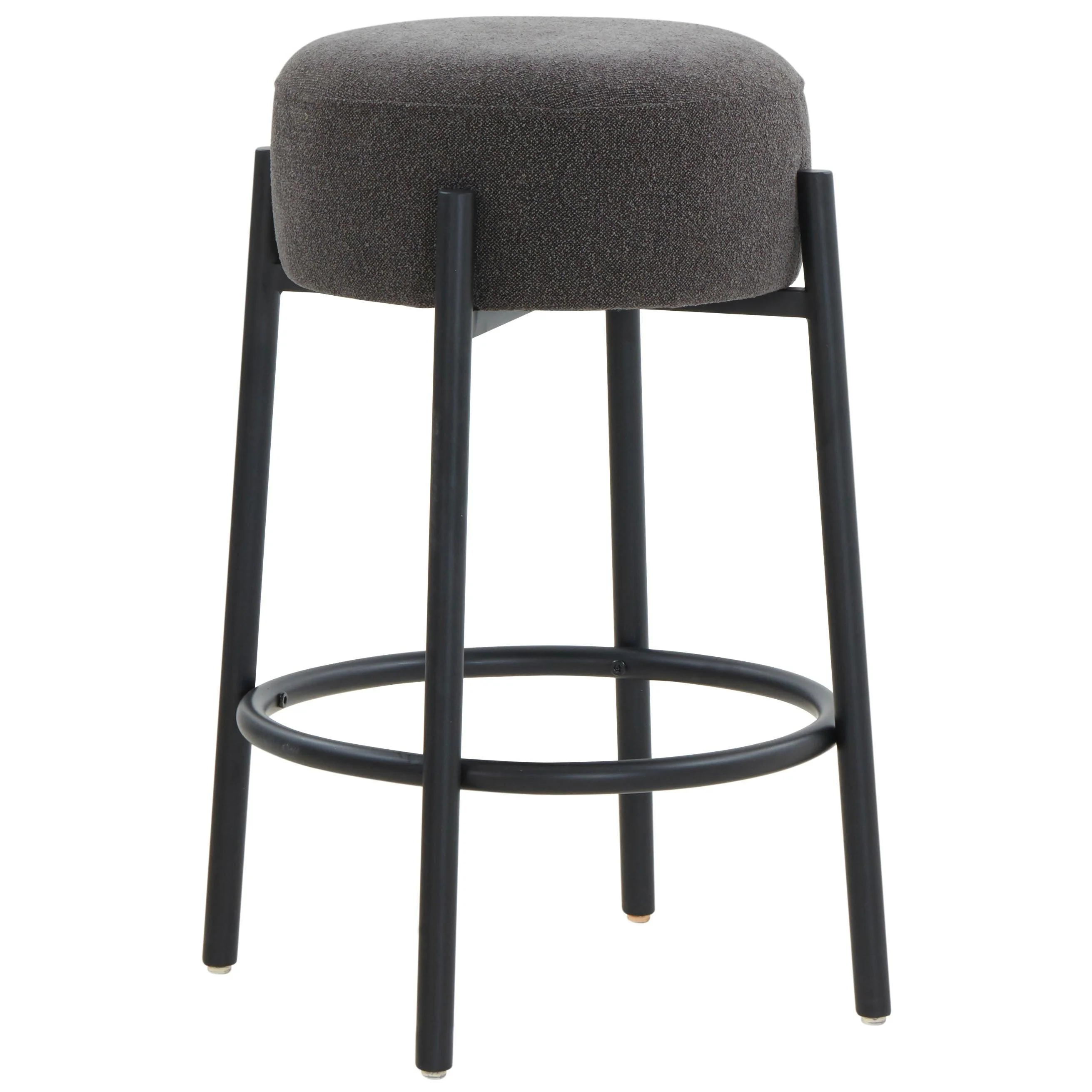 PAISLEIGH METAL LEG COUNTER STOOL - Frankwebs