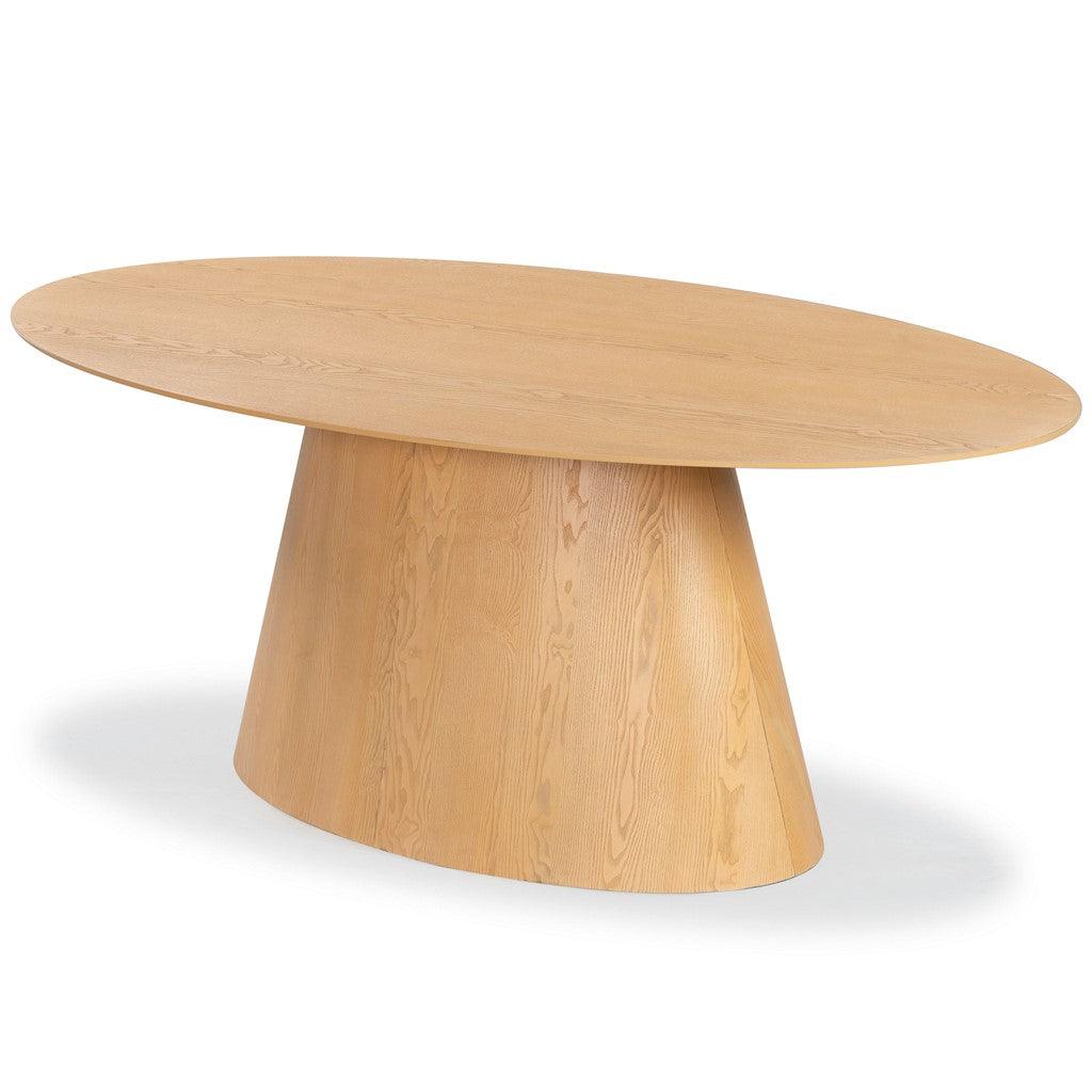 OWYN OVAL WOOD DINING TABLE - Frankwebs
