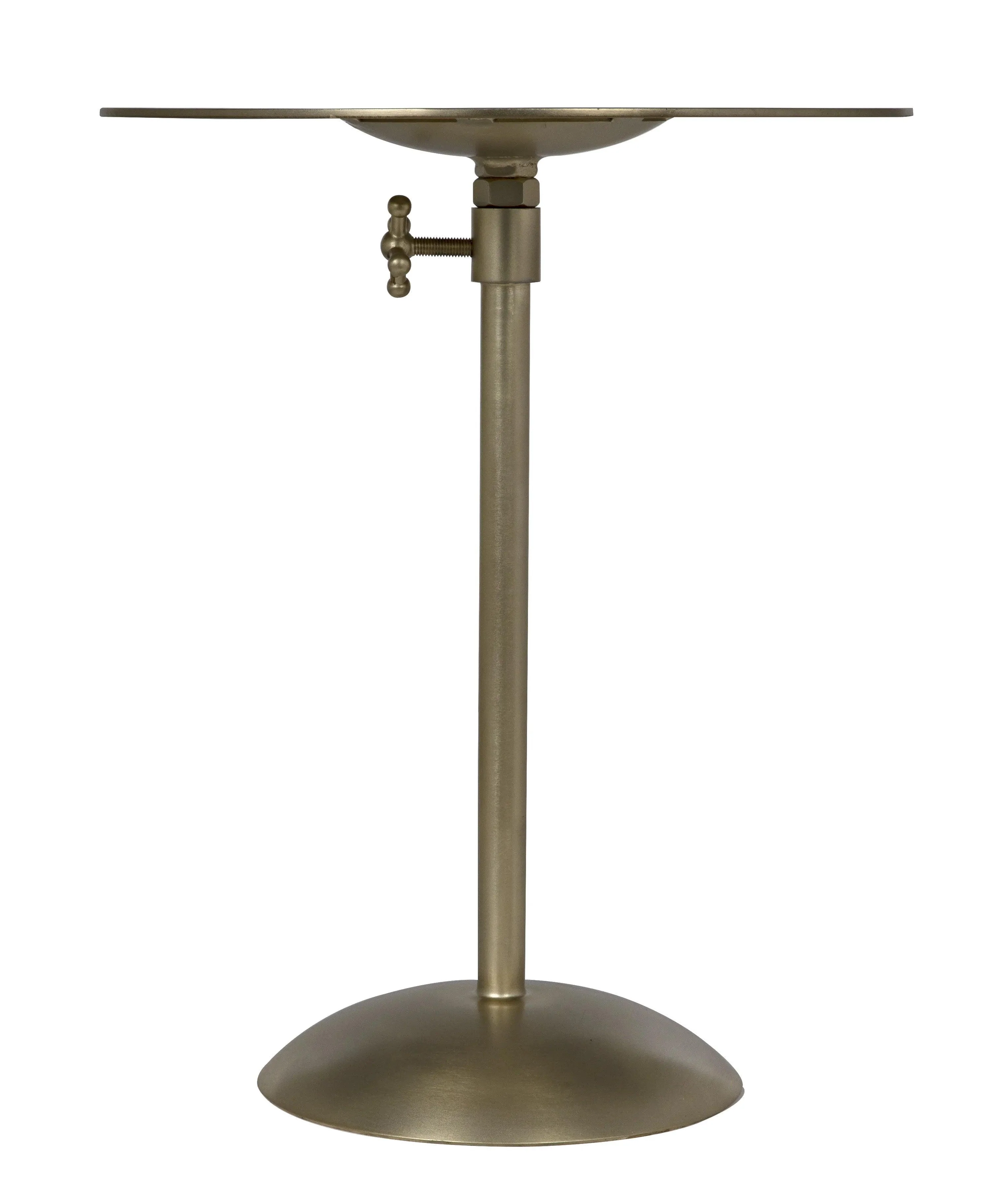 Felix Side Table, Metal with Brass Finish - Frankwebs