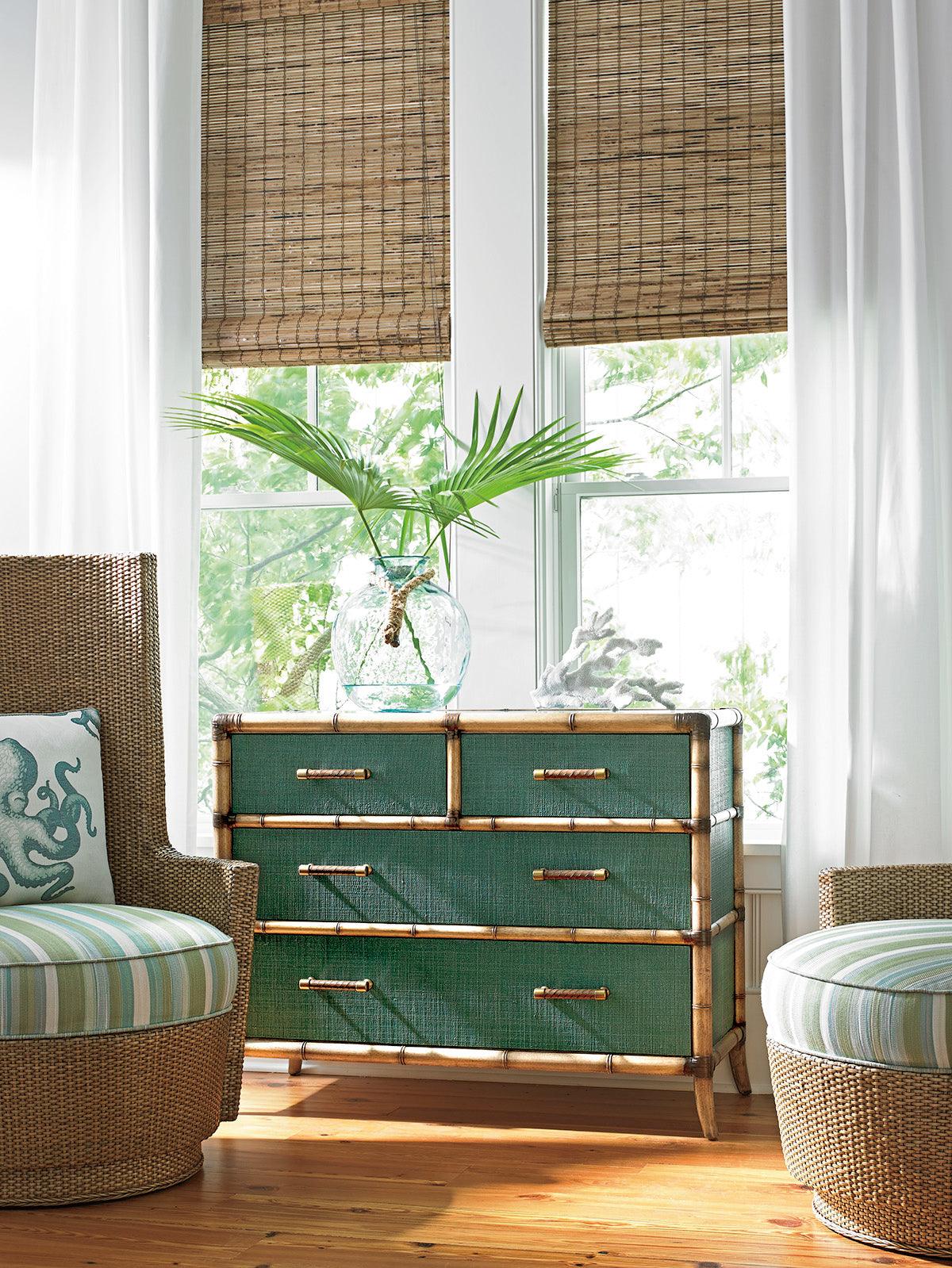Twin Palms Pacific Teal Dresser - Frankwebs