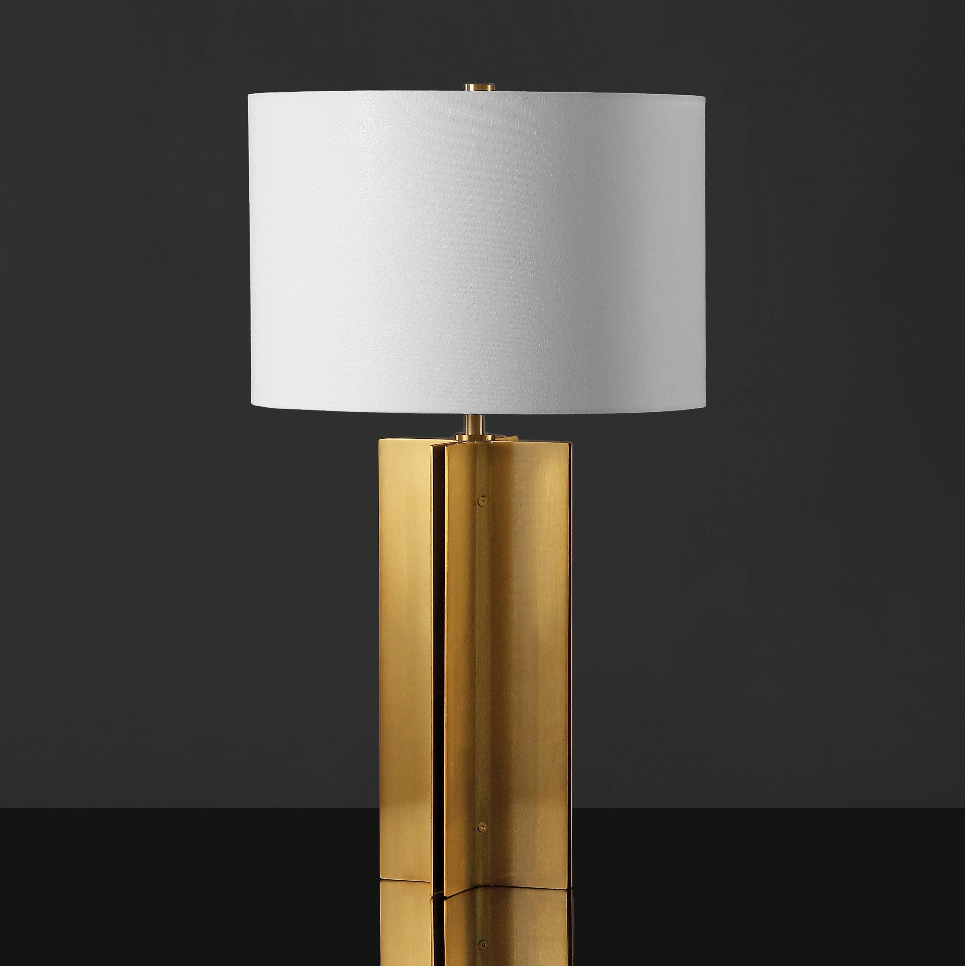 ROLLINS SQUARE METAL TABLE LAMP - Frankwebs