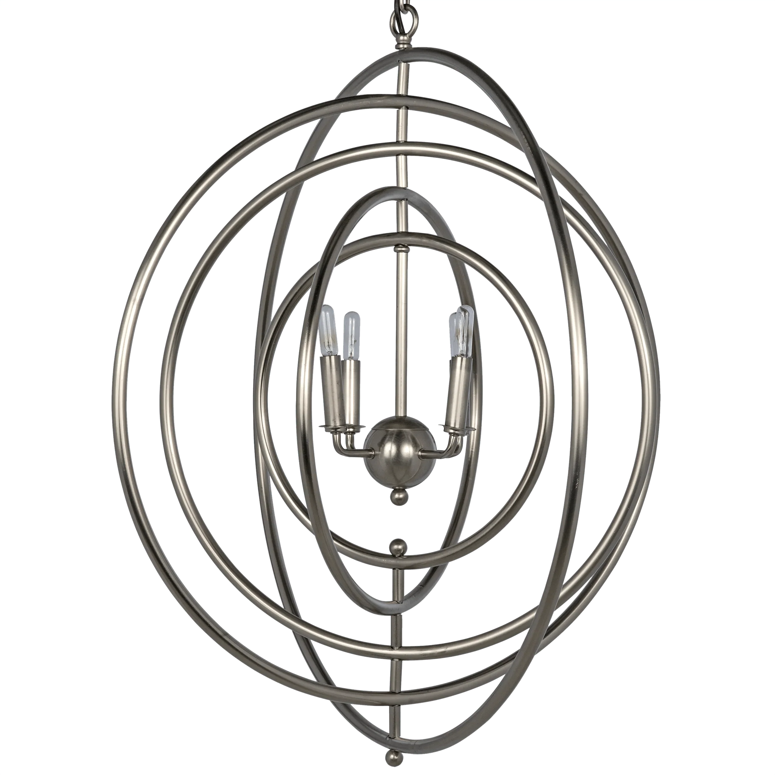 Brooks Pendant, Metal with Antique Silver Finish - Frankwebs