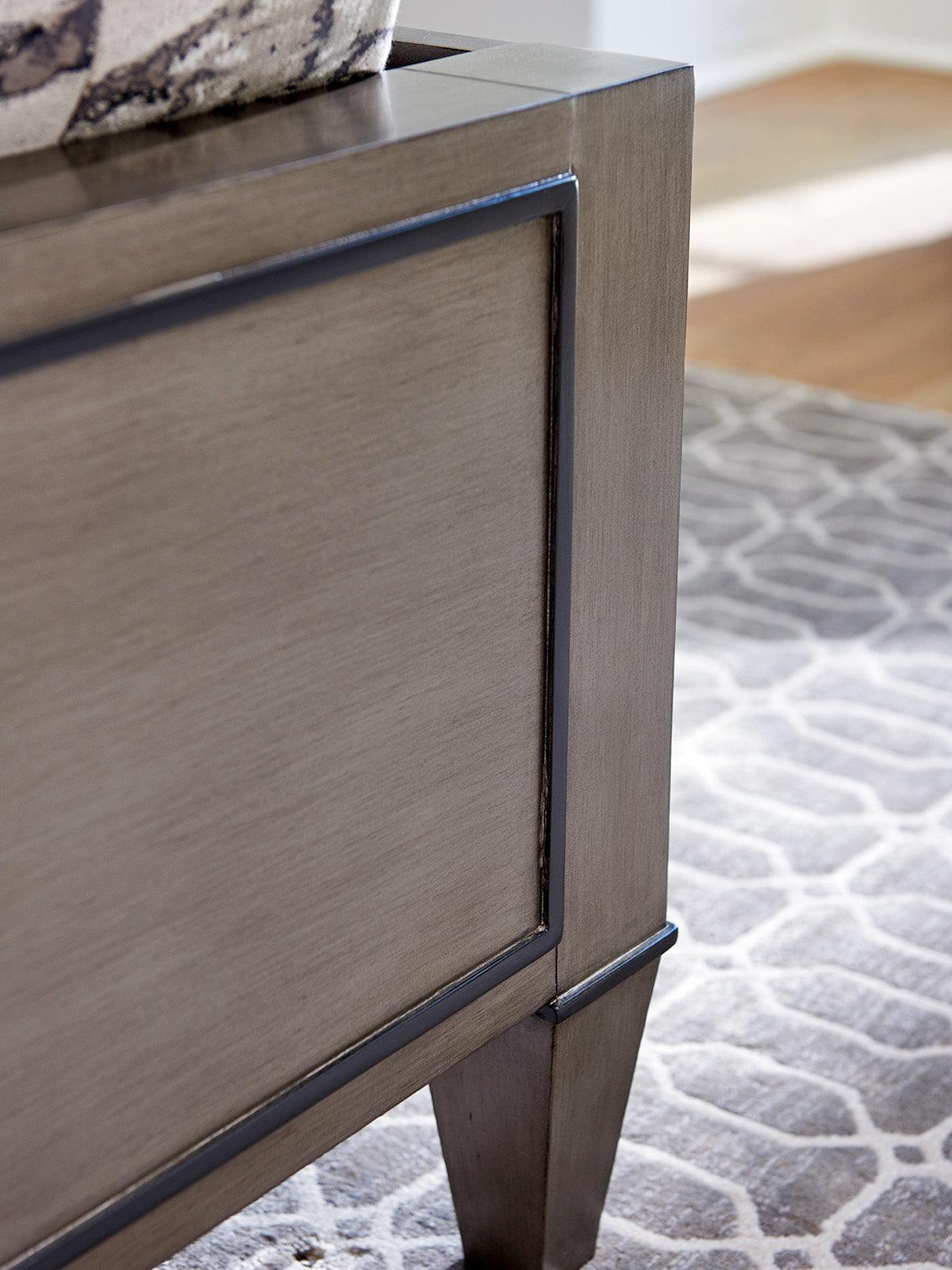 Ariana St. Tropez Upholstered Panel Bed - Frankwebs