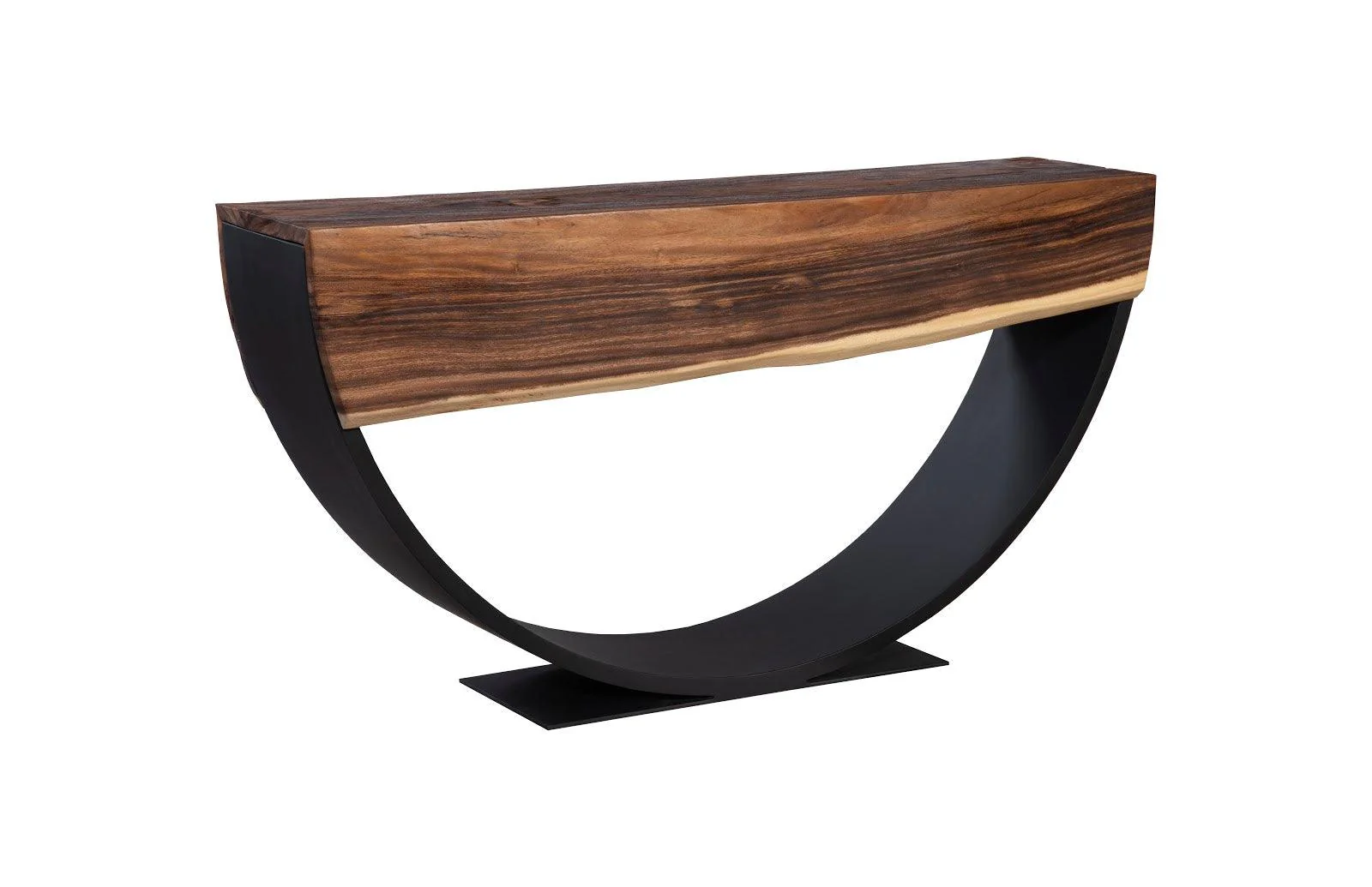 Arc Console Table, Natural, Double Sided - Frankwebs