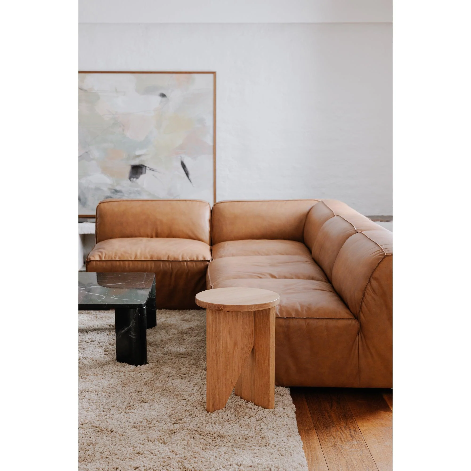 Grace Accent Table Natural Oak - Frankwebs