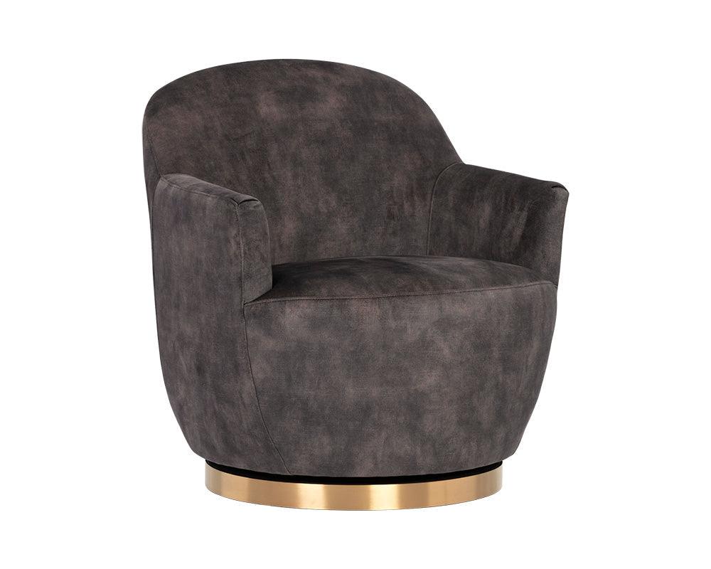 Casey Swivel Lounge Chair - Frankwebs