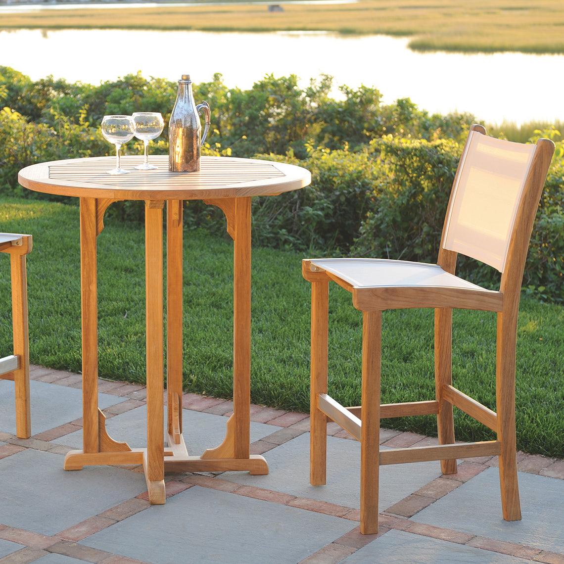St. Tropez Armless Bar Chair - 28.5