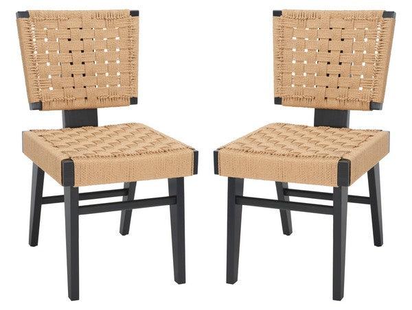 SUSANNE WOVEN DINING CHAIR (SET OF 2) - Frankwebs
