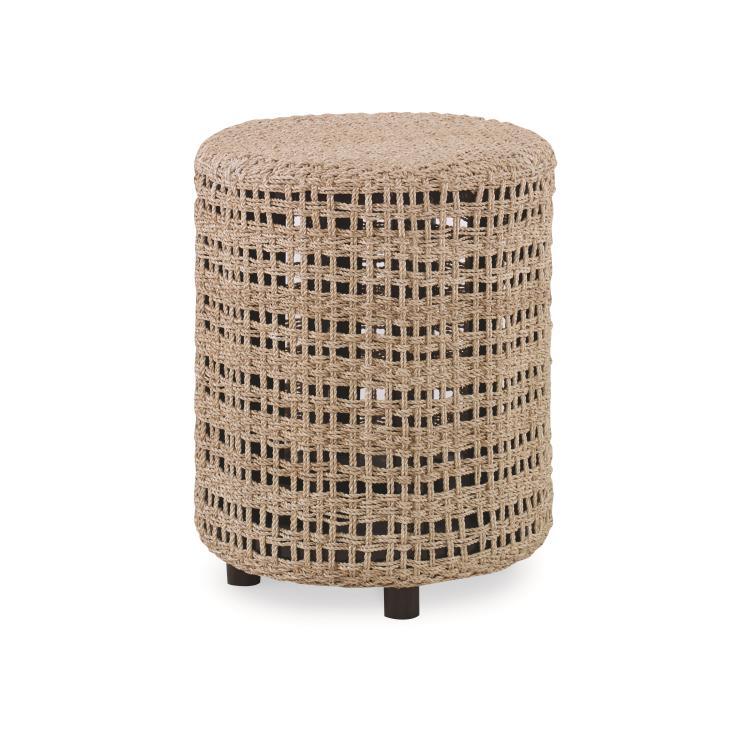 Curate Wayward Woven Ottoman - Frankwebs