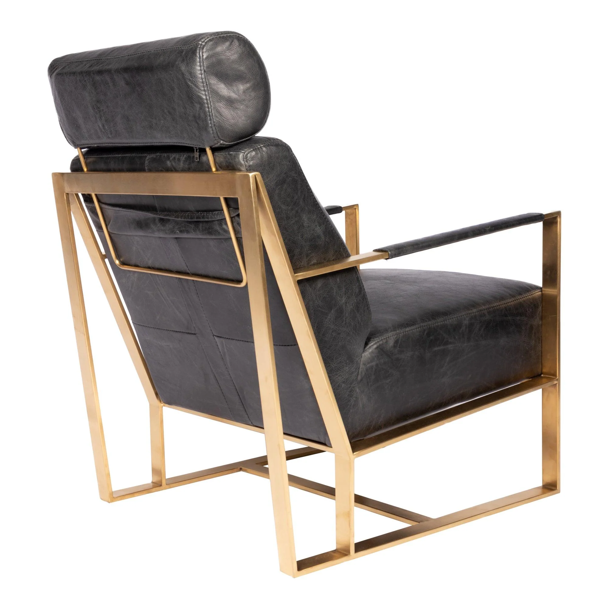 Paradiso Chair Onyx Black Leather - Frankwebs