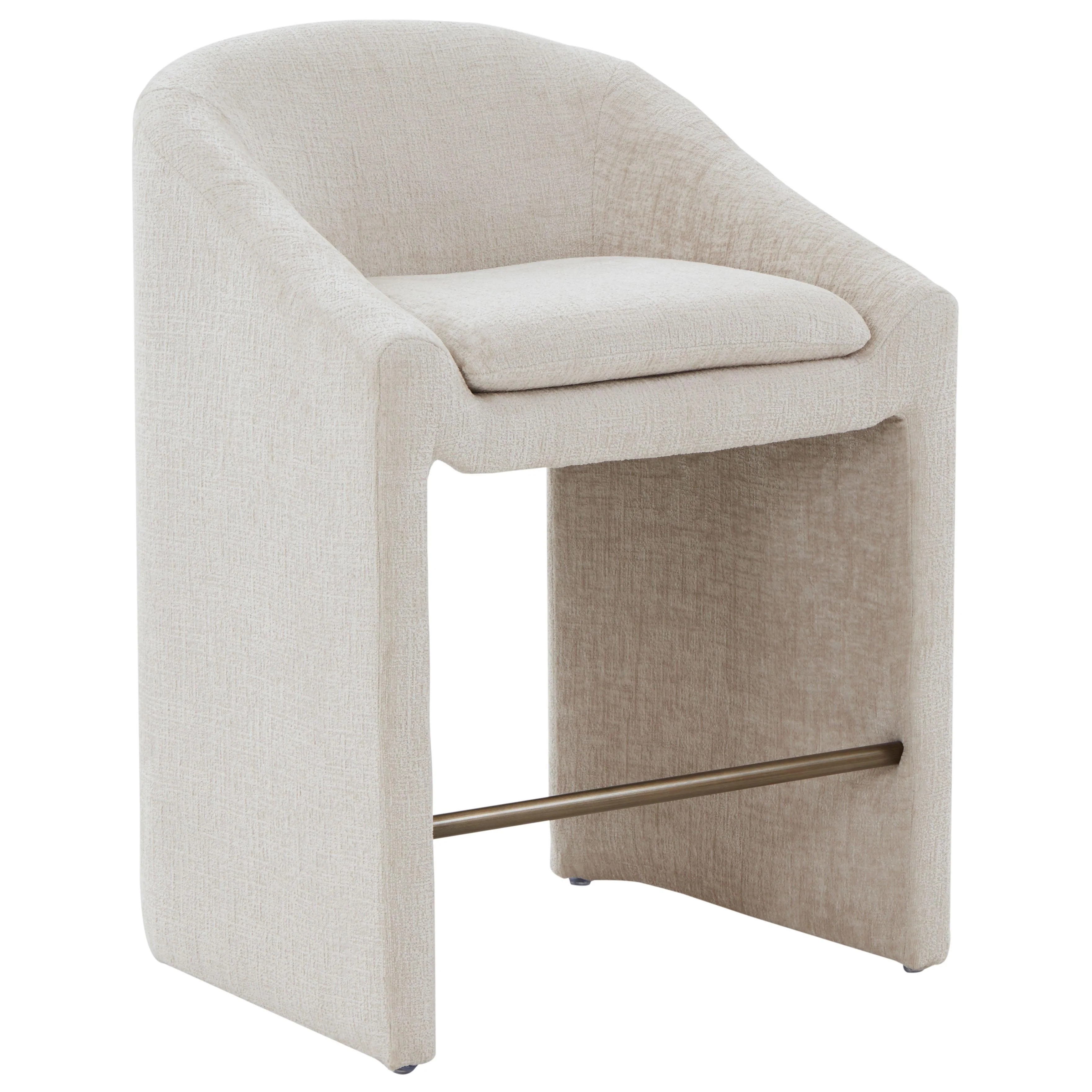 Kagan Chenille Counter Stool - Frankwebs