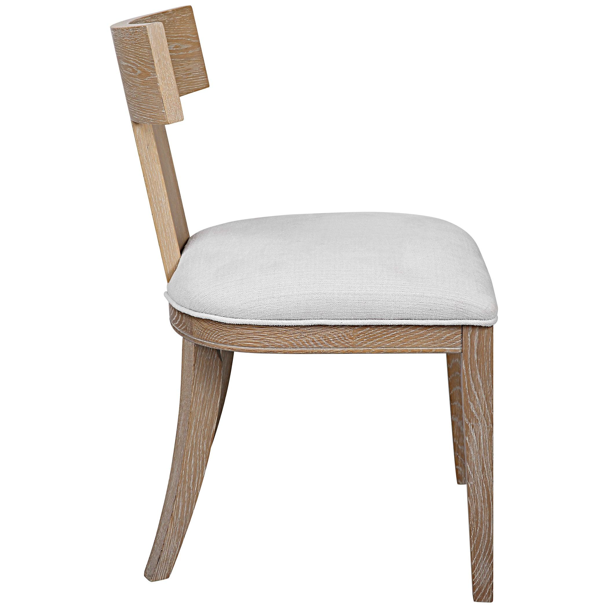 Idris Armless Chair Natural - Frankwebs