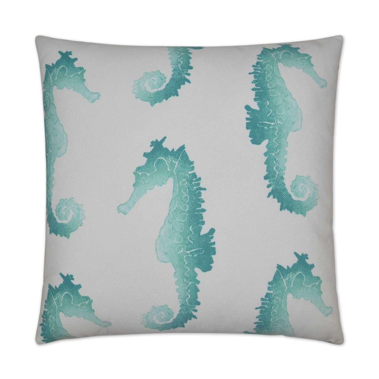 Outdoor Seahorse Pillow - Frankwebs