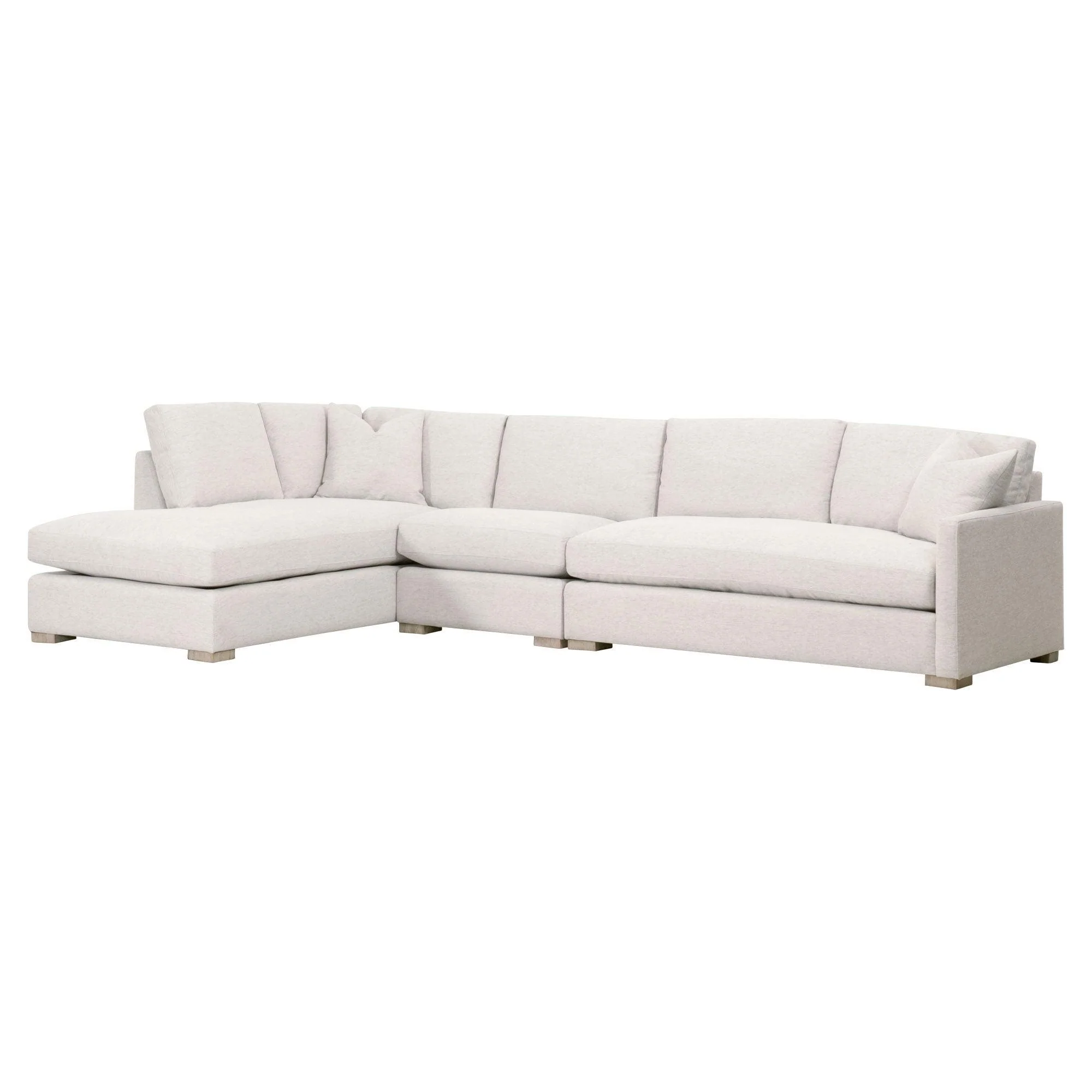 Clara Modular 2-Seat Right Slim Arm Sofa - Frankwebs