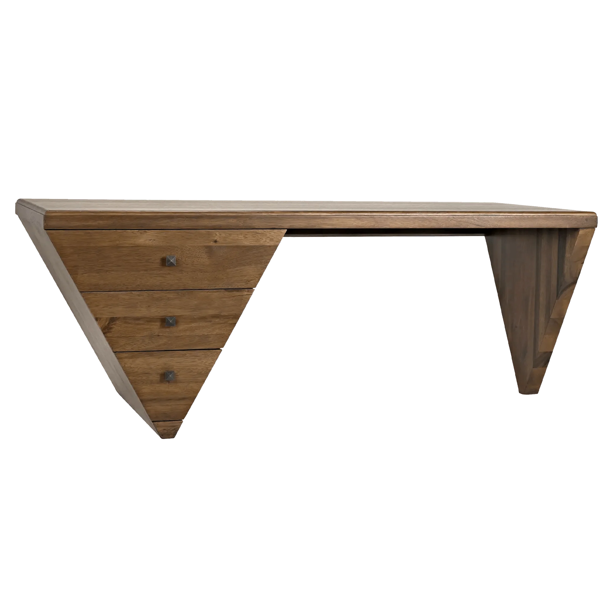 Tetramo Desk, Dark Walnut - Frankwebs