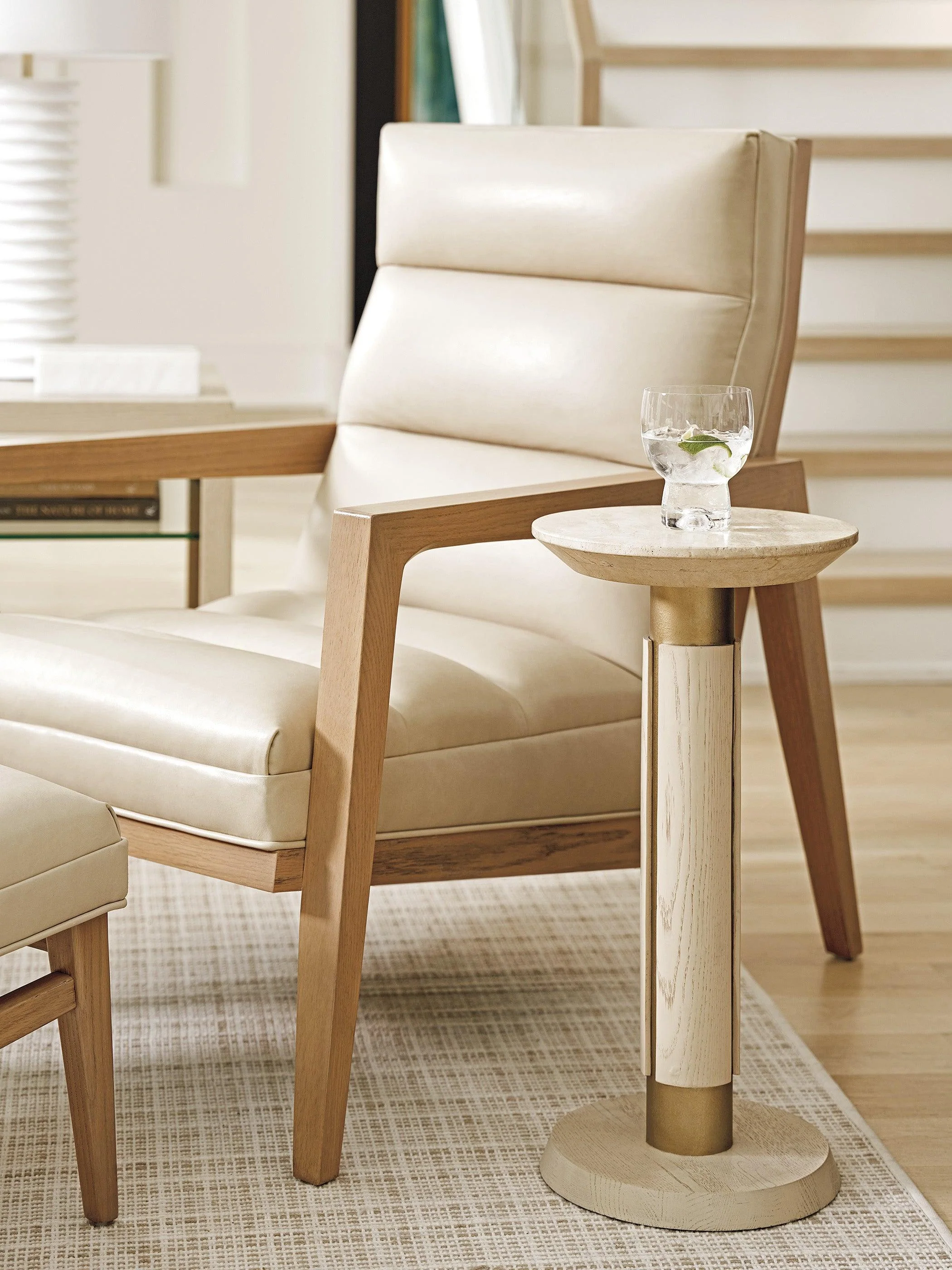 Sunset Key Carver Accent Table - Frankwebs