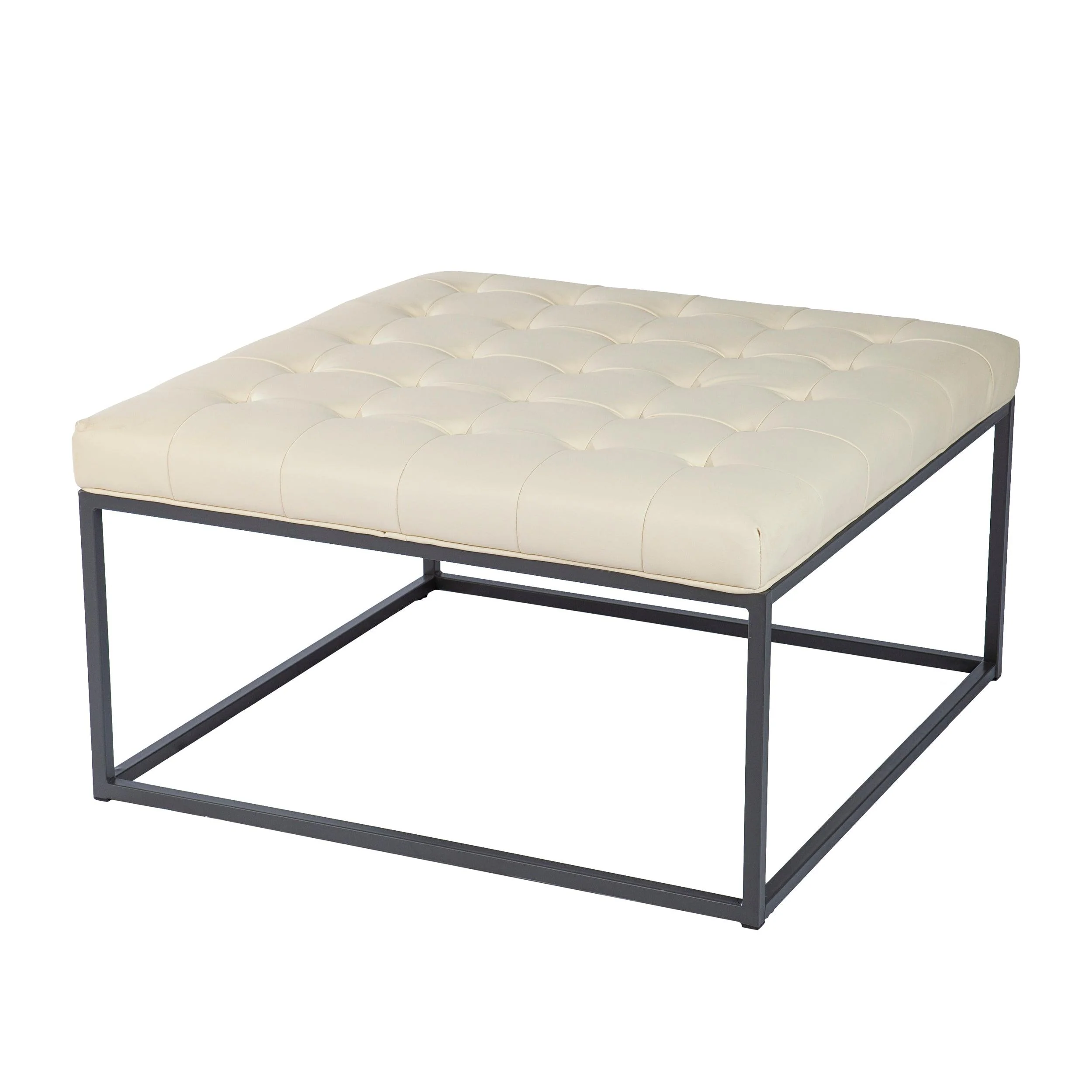 Ciarin Upholstered Cocktail Ottoman - Frankwebs