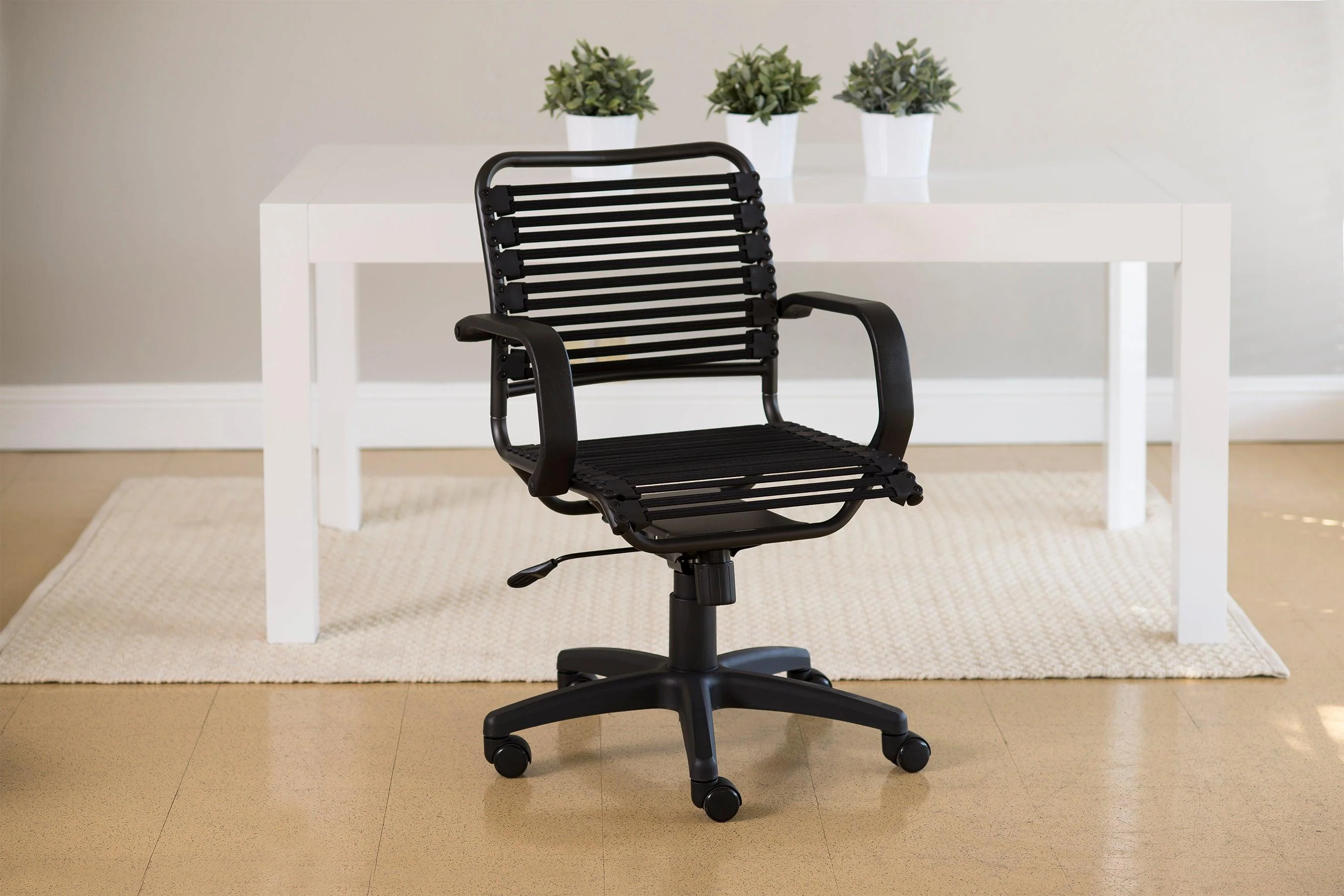 Bungie Flat Mid Back Office Chair - Frankwebs