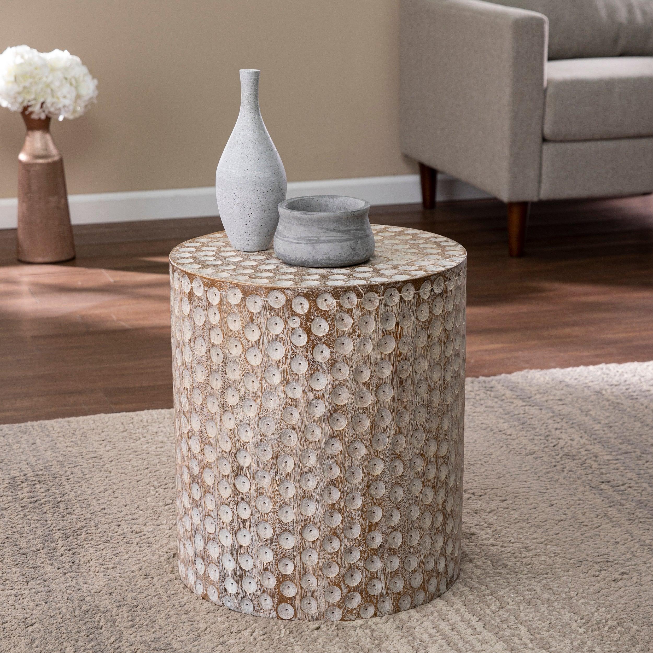Campti Round Accent Table - Frankwebs