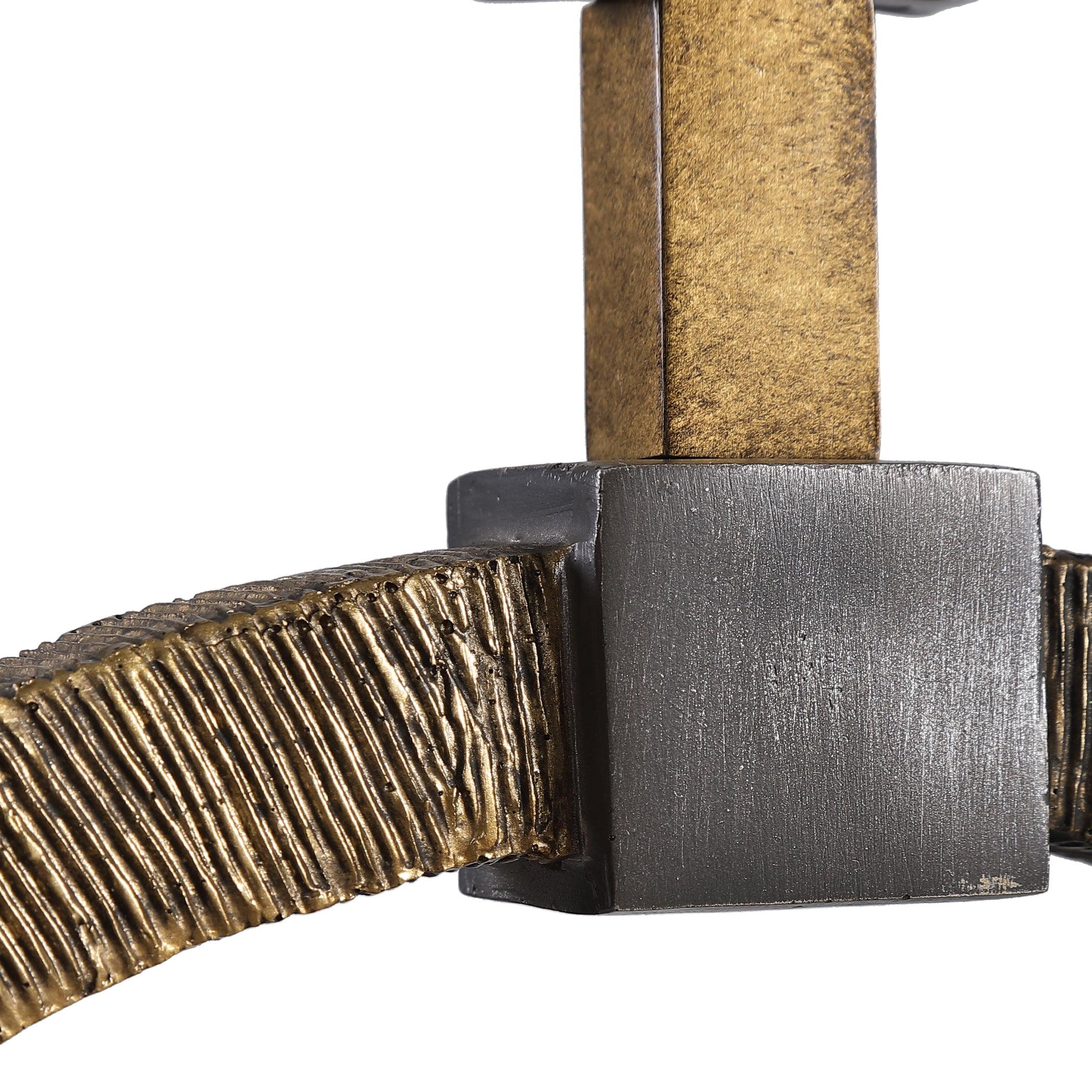 RELIC AGED GOLD TABLE LAMP - Frankwebs