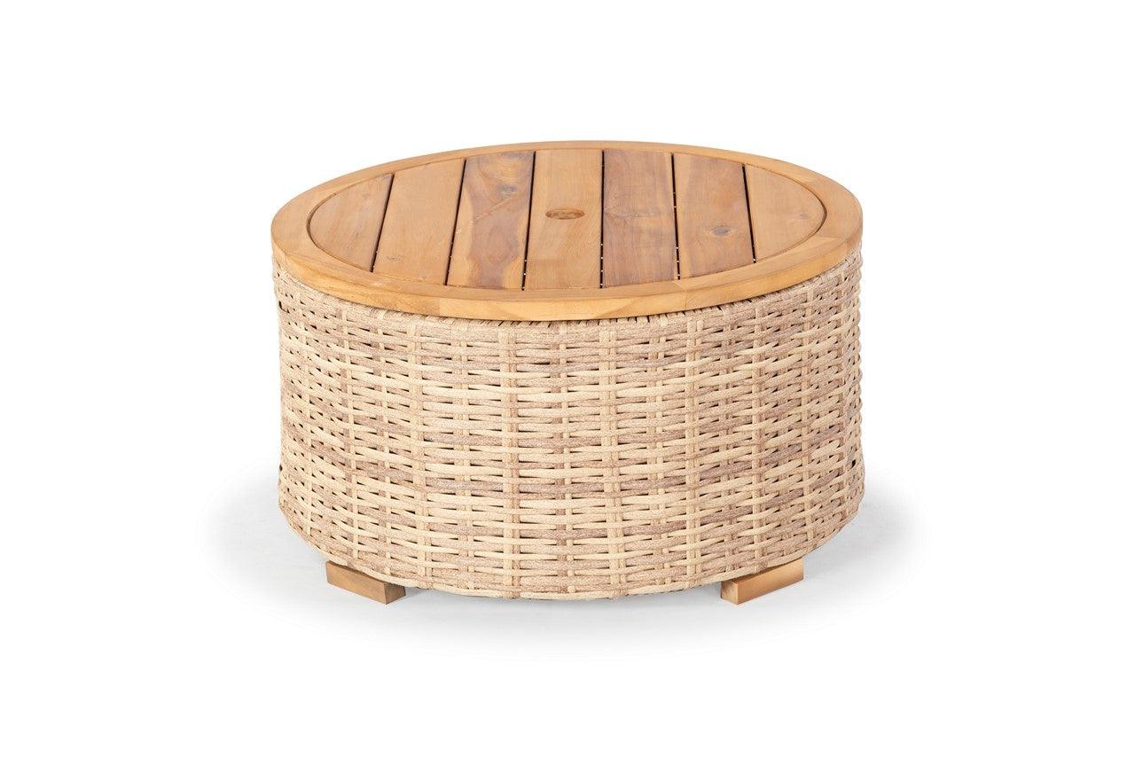 ANGUILLA WICKER COFFEE TABLE - Frankwebs