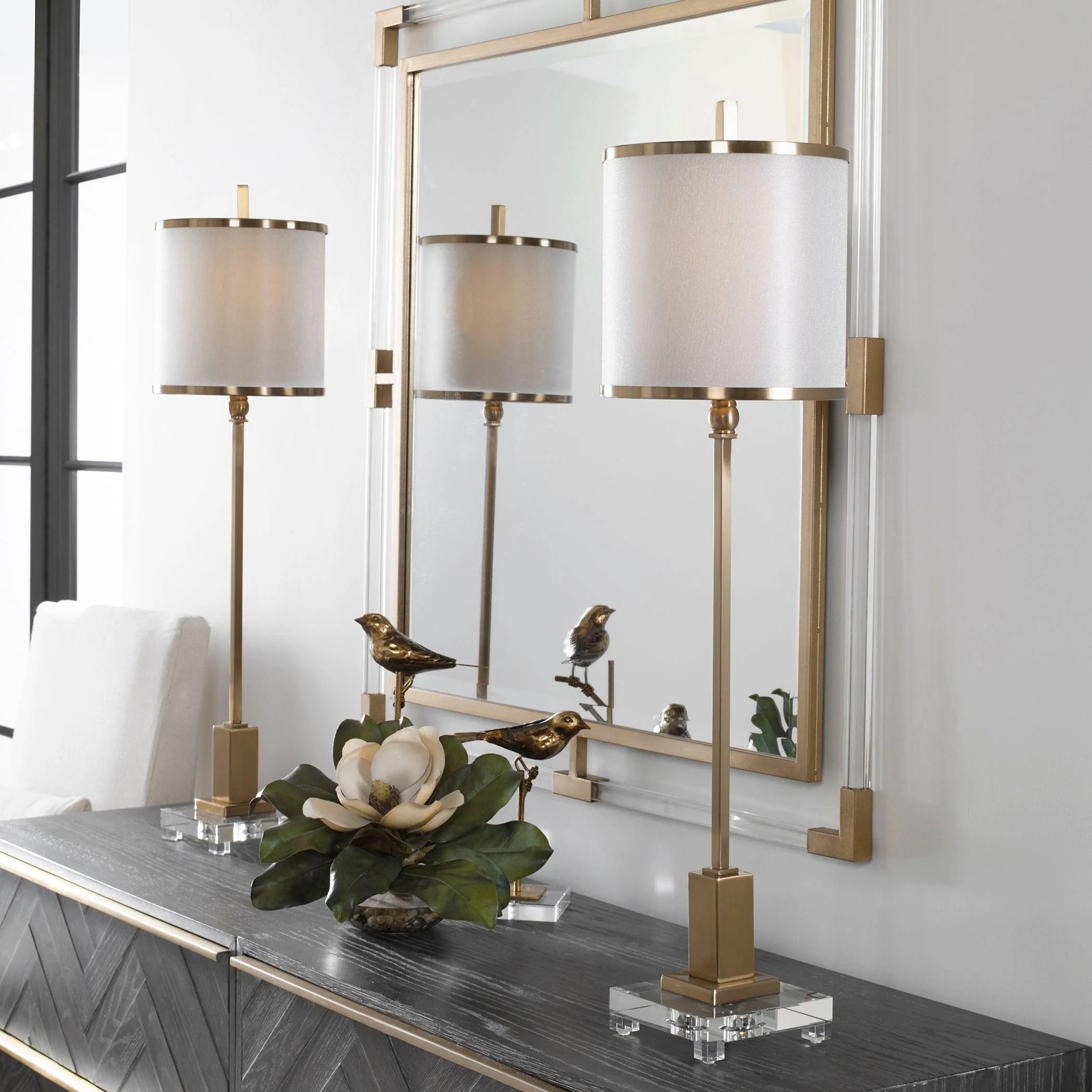 Villena Brass Buffet Lamp - Frankwebs