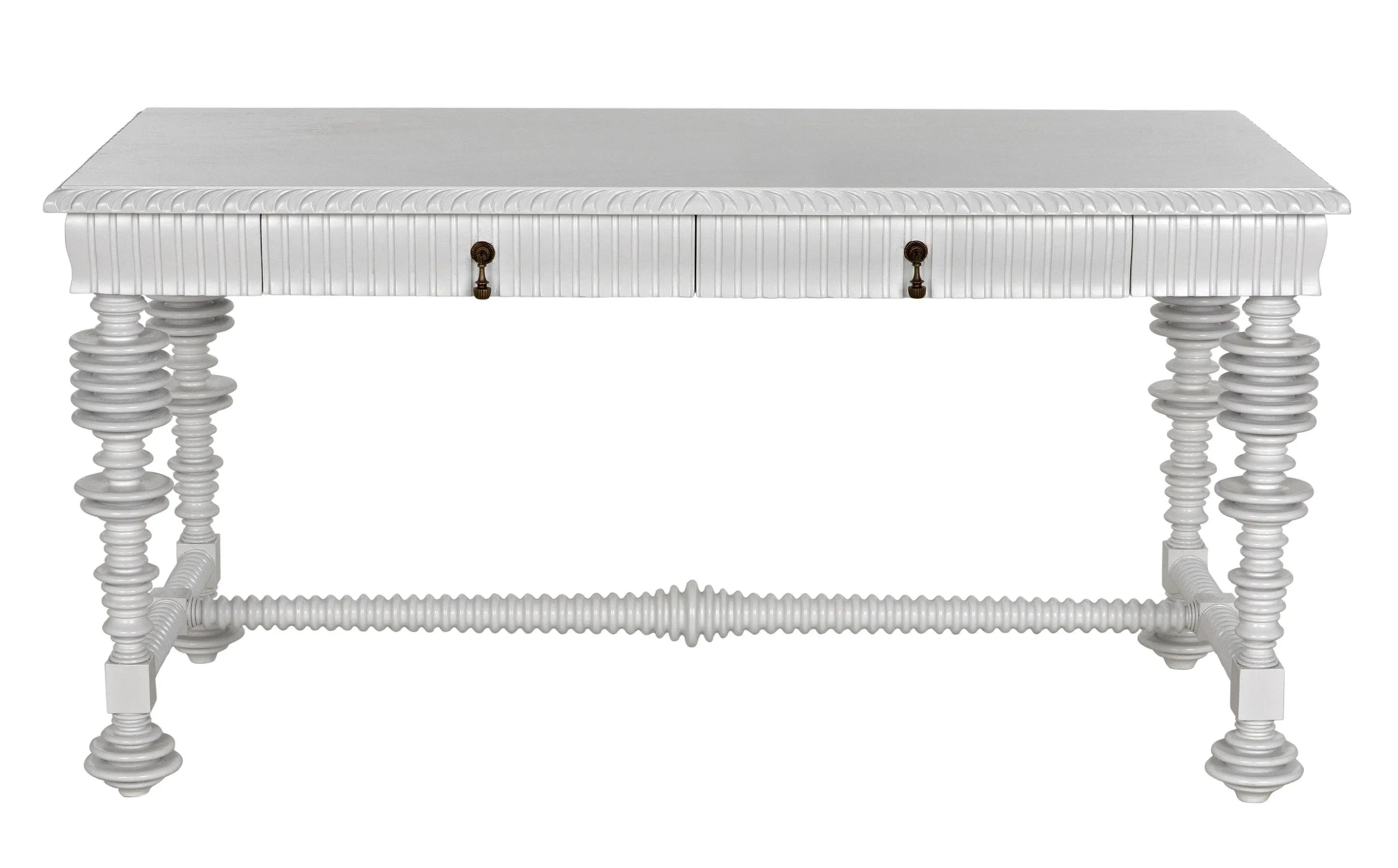 Portuguese Desk, Small, Solid White - Frankwebs