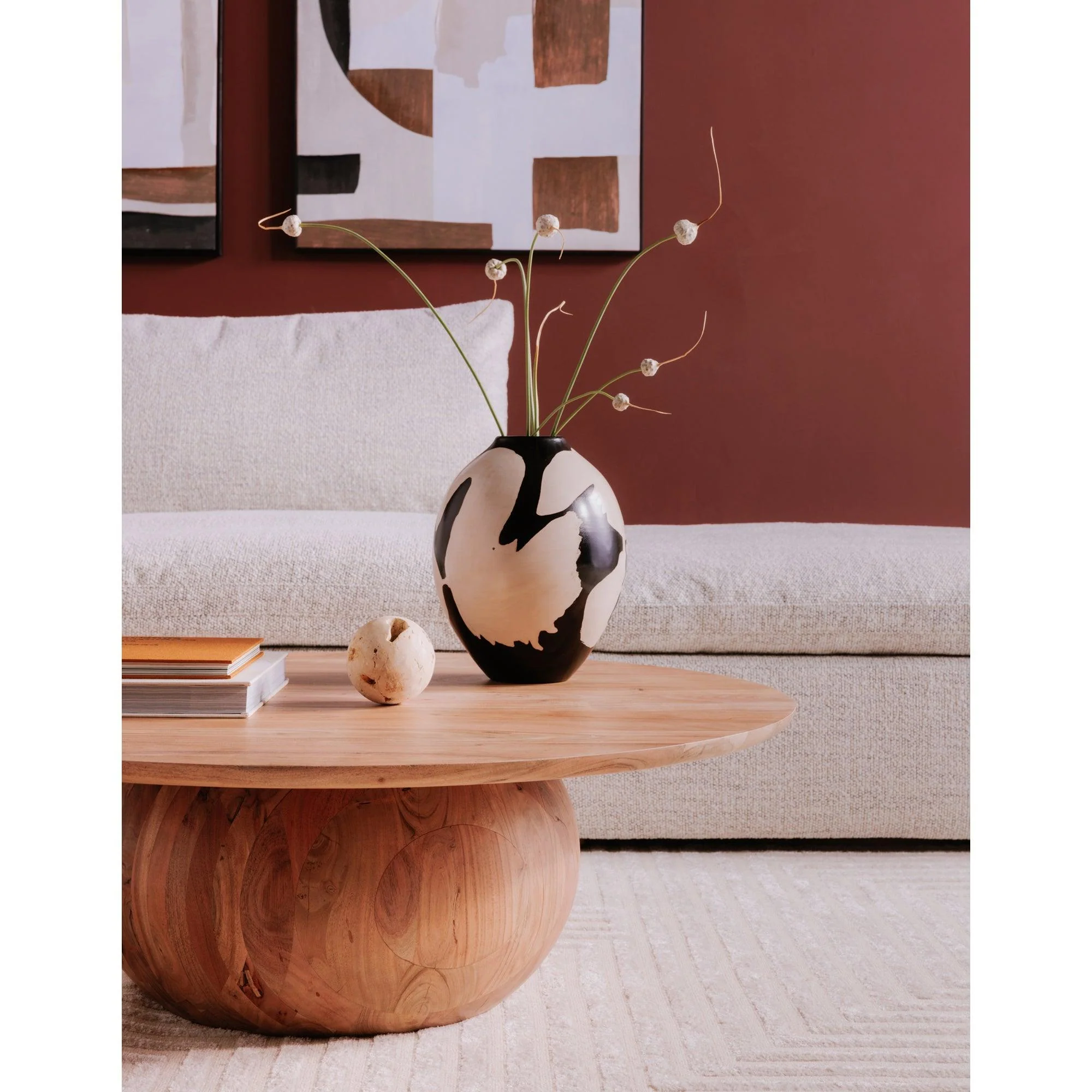 Bradbury Coffee Table Large Natural Acacia - Frankwebs