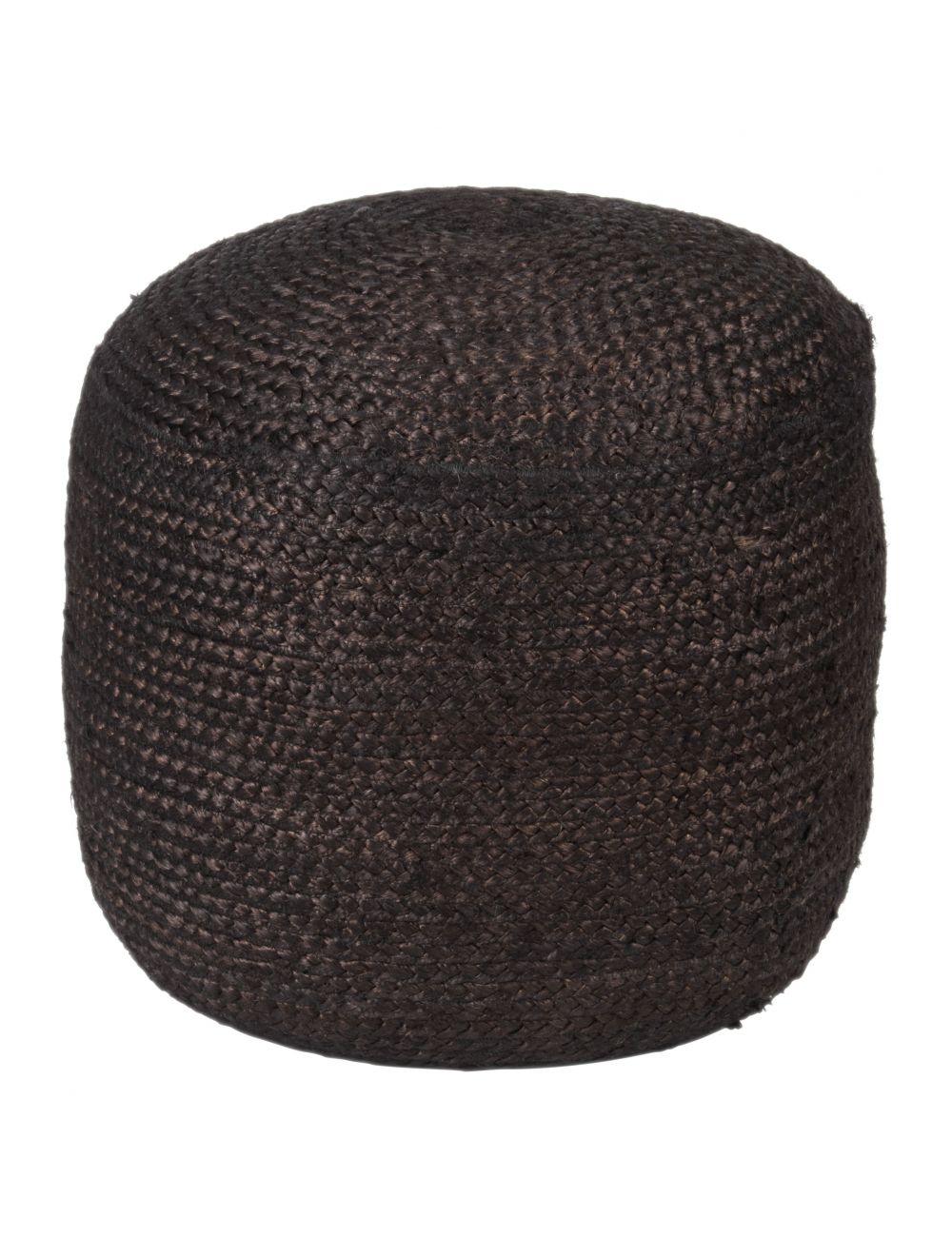 Lillian Ottoman Black - Frankwebs