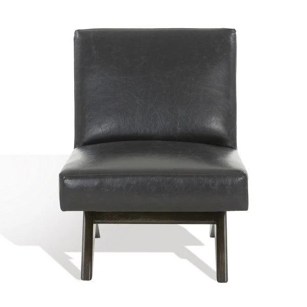 DEASHA VEGAN LEATHER ACCENT CHAIR - Frankwebs