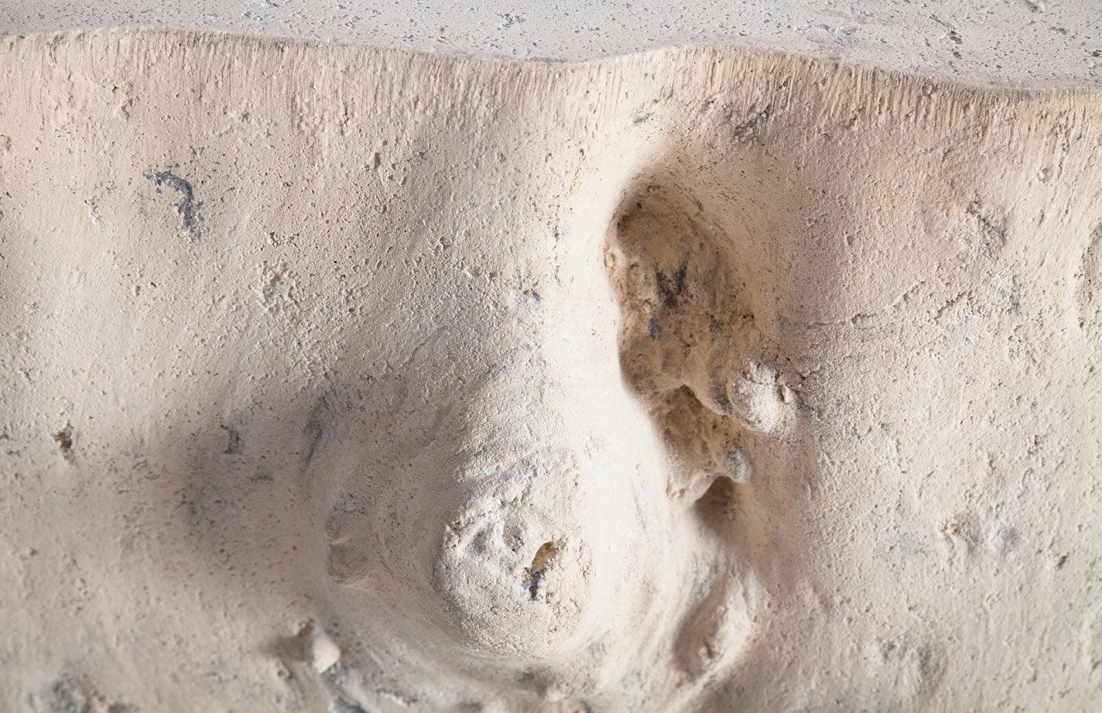 Log Stool, Roman Stone, LG - Frankwebs