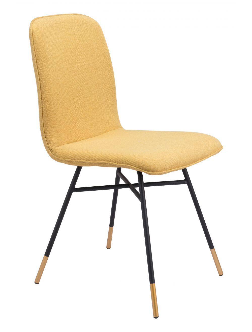 Var Dining Chair (Set of 2) Yellow - Frankwebs