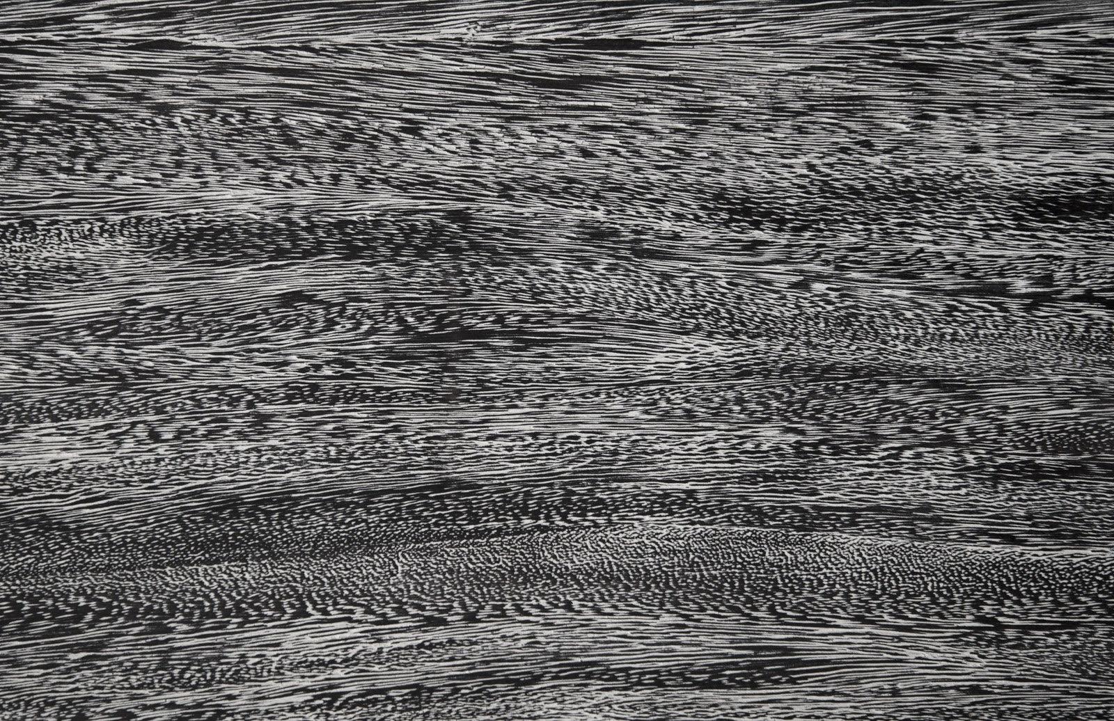 Floating Side Table, Gray Stone, Acrylic Legs - Frankwebs